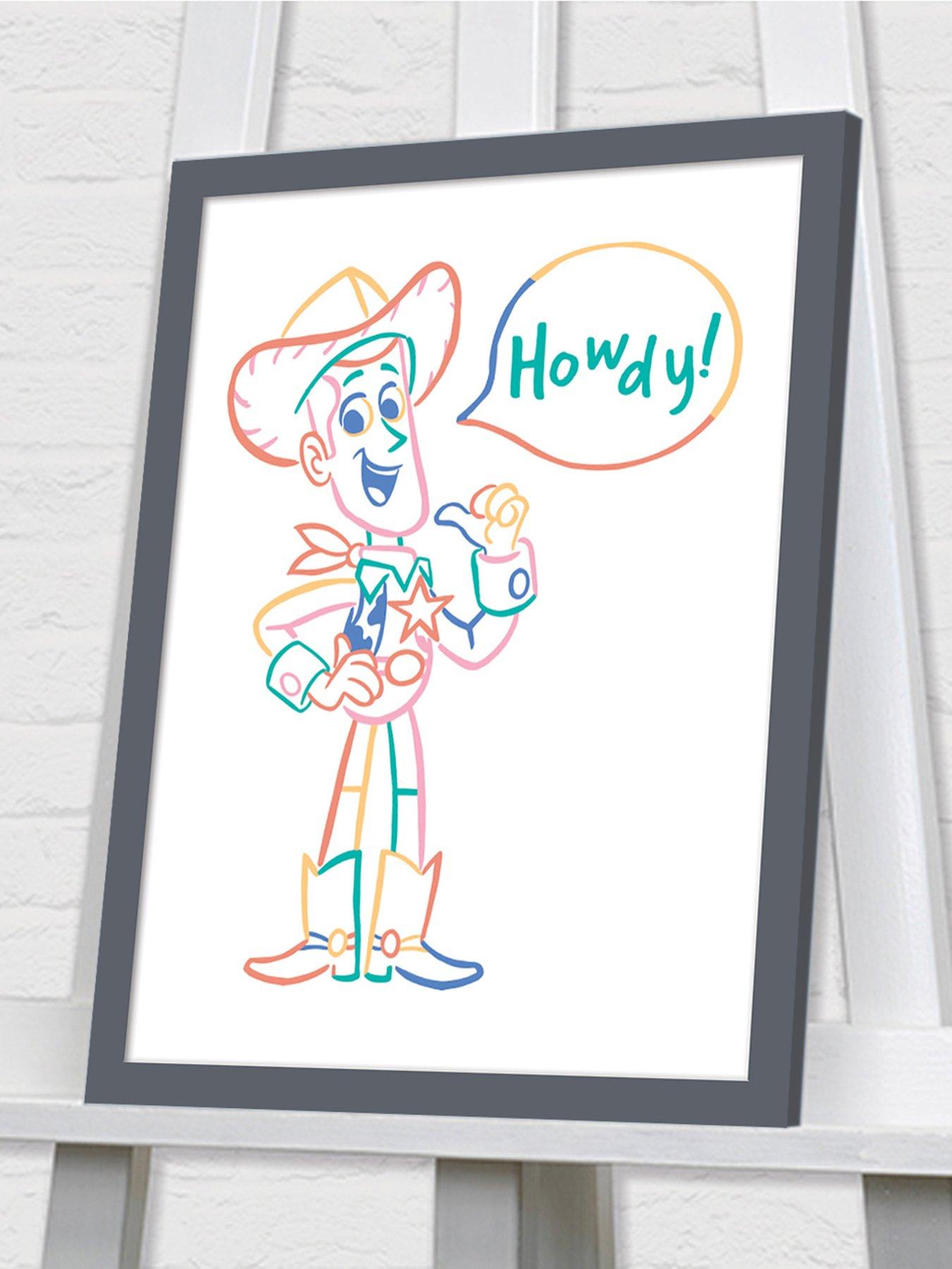 Image 3 of 3 of Disney Toy Story (howdy) 30 X 40cm