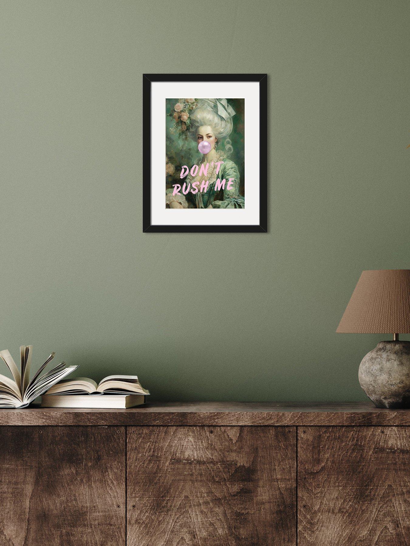 The Art Group Don't Rush Me Framed Art 30x40cms
