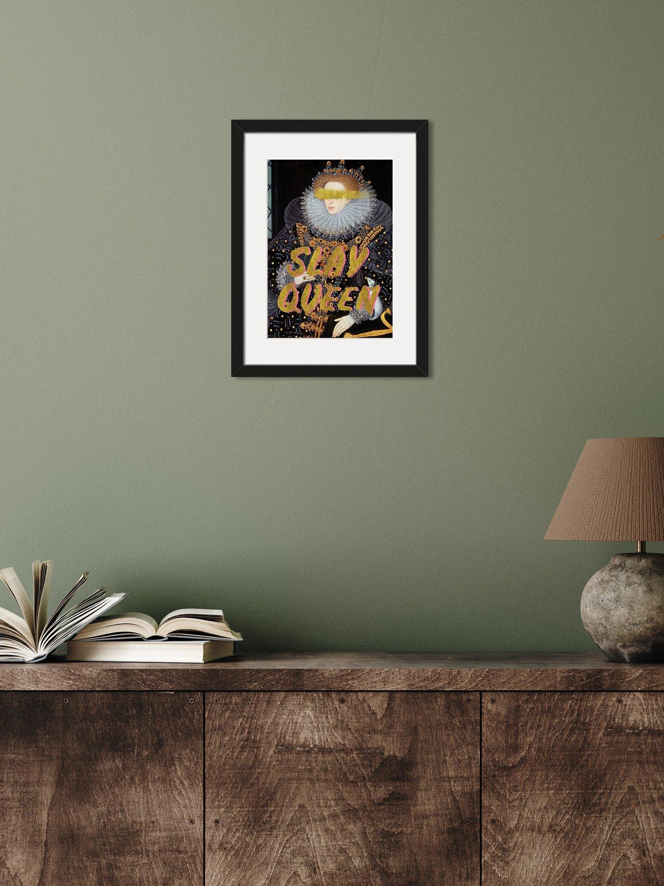 The Art Group Slay Queen Framed Art 30x40cms