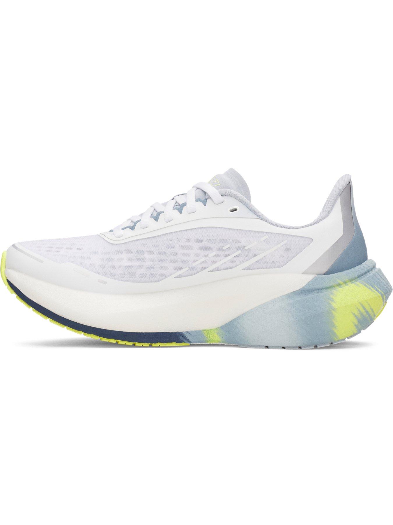 Image 5 of 6 of UNDER ARMOUR Womens Velociti Distance Lightweight Grippy Running Trainers - White