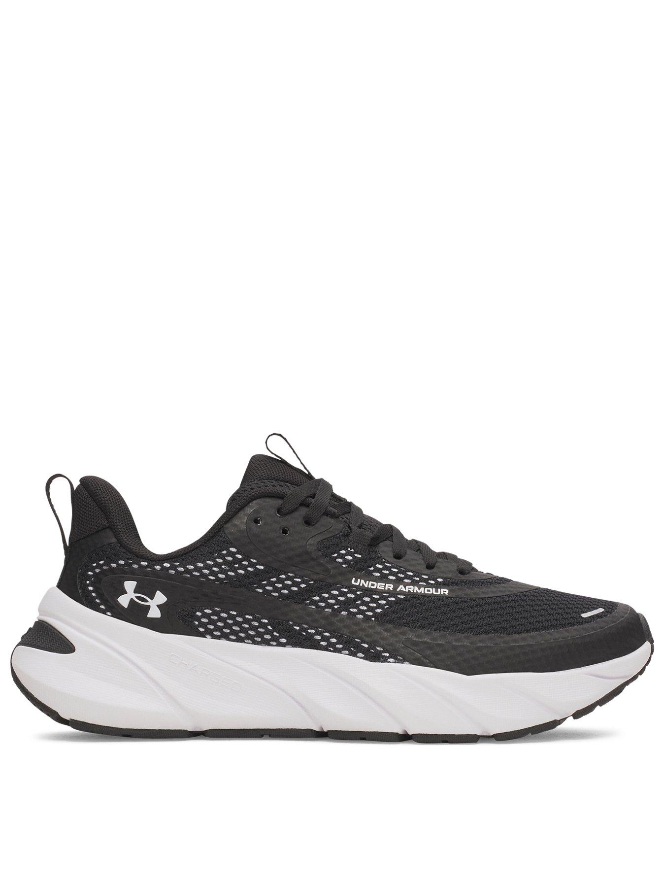 Image 1 of 6 of UNDER ARMOUR Womens Lightweight Lace-Up Training Trainers - Black