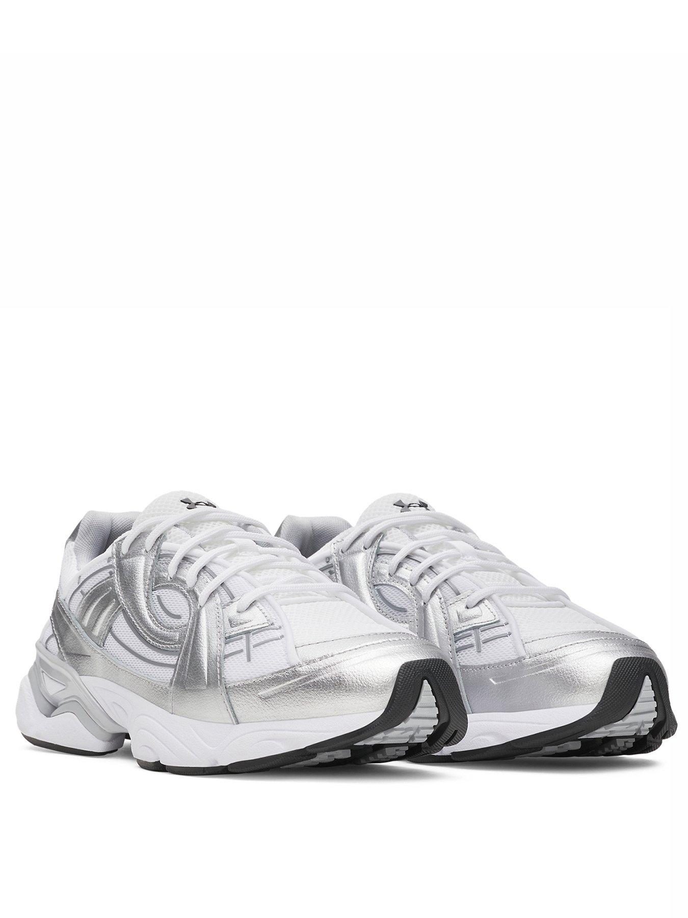 Image 2 of 5 of UNDER ARMOUR Womens Training Sola Trainer - Silver