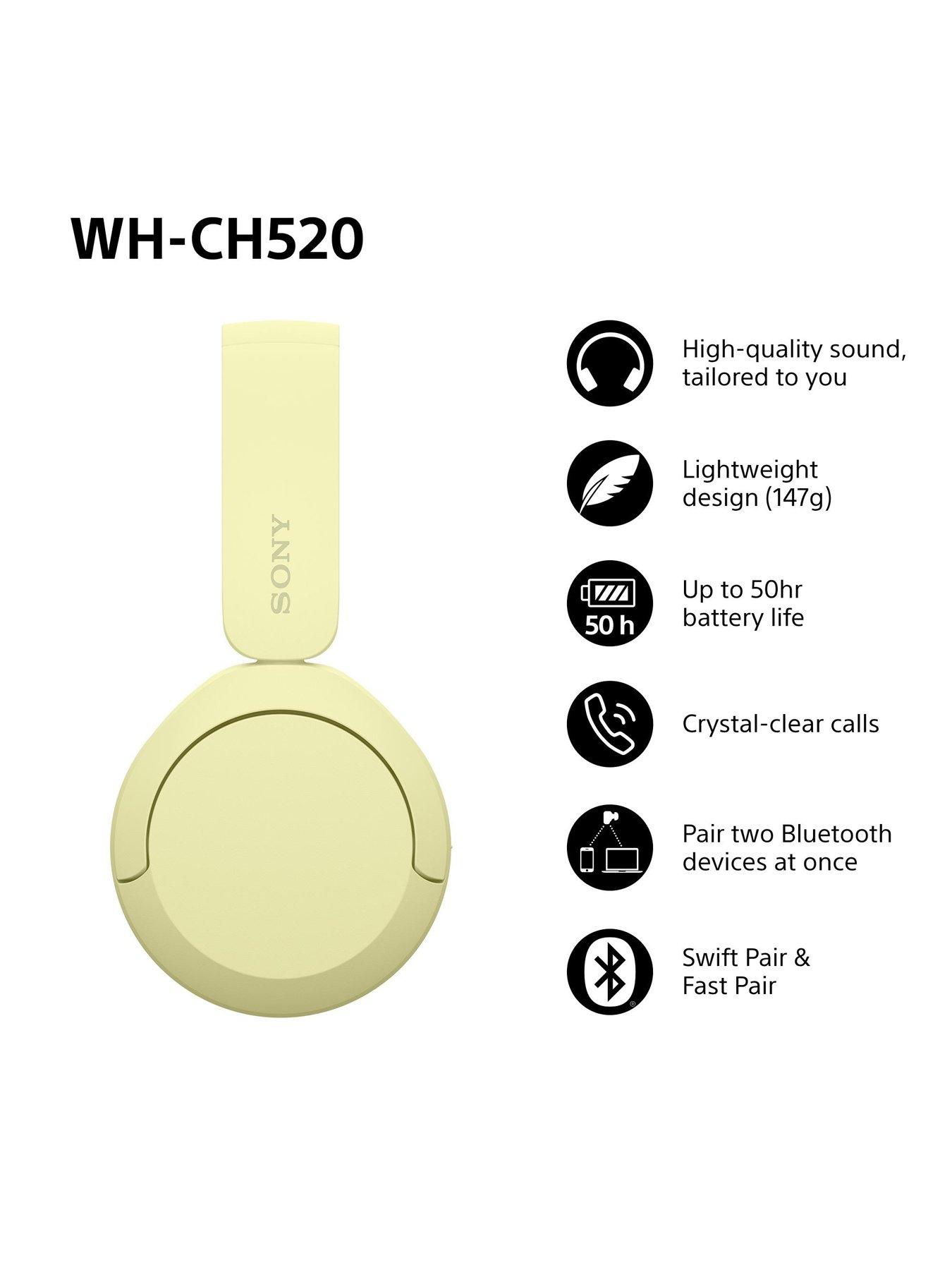 Image 6 of 7 of Sony WH-CH520 Wireless Bluetooth Headphones