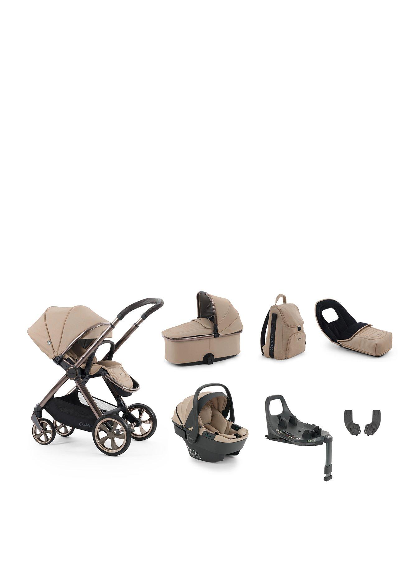 Oyster 4 Luxury Pushchair Bundle - Fawn