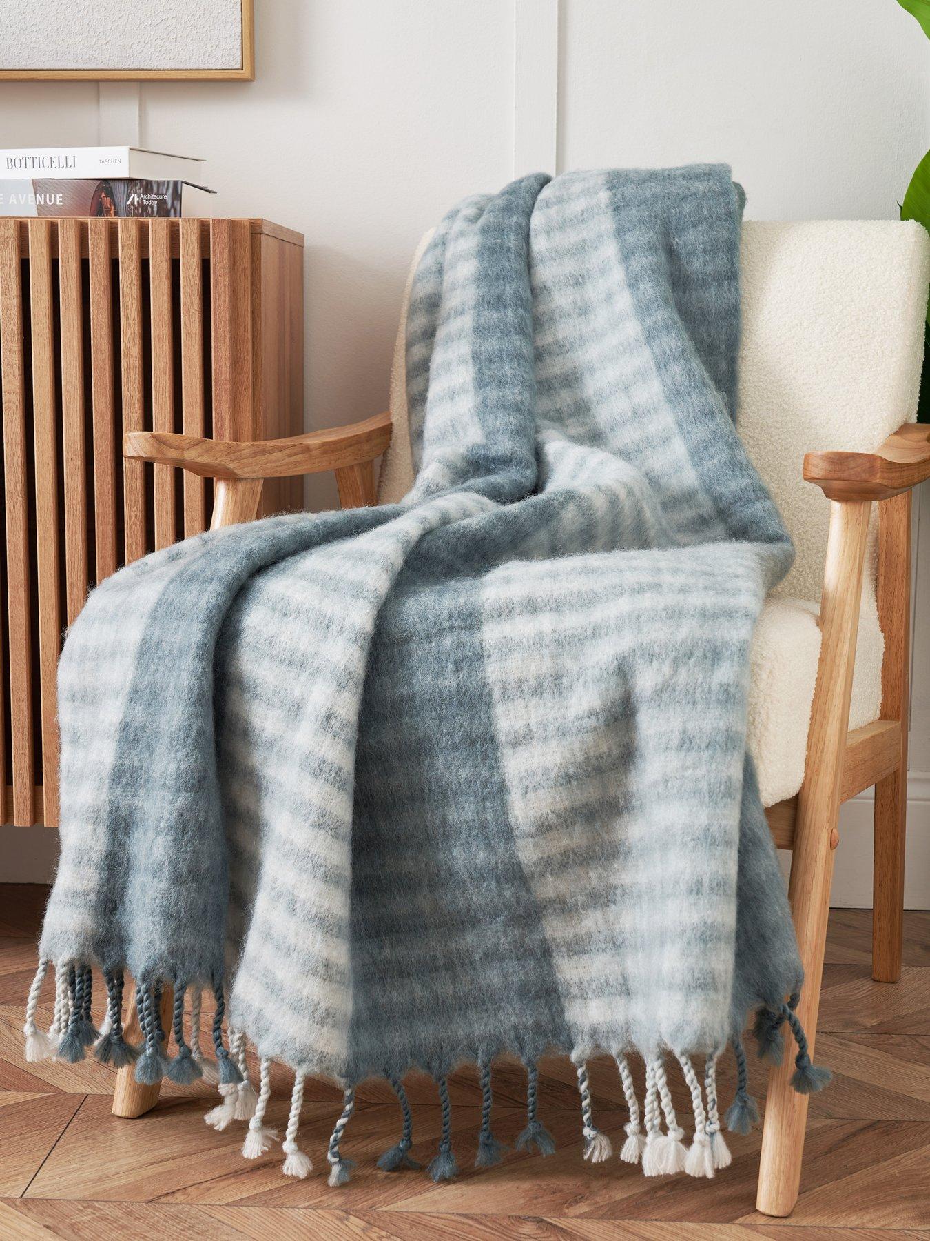 The Very Collection Nordic Luxury Faux Mohair Throw