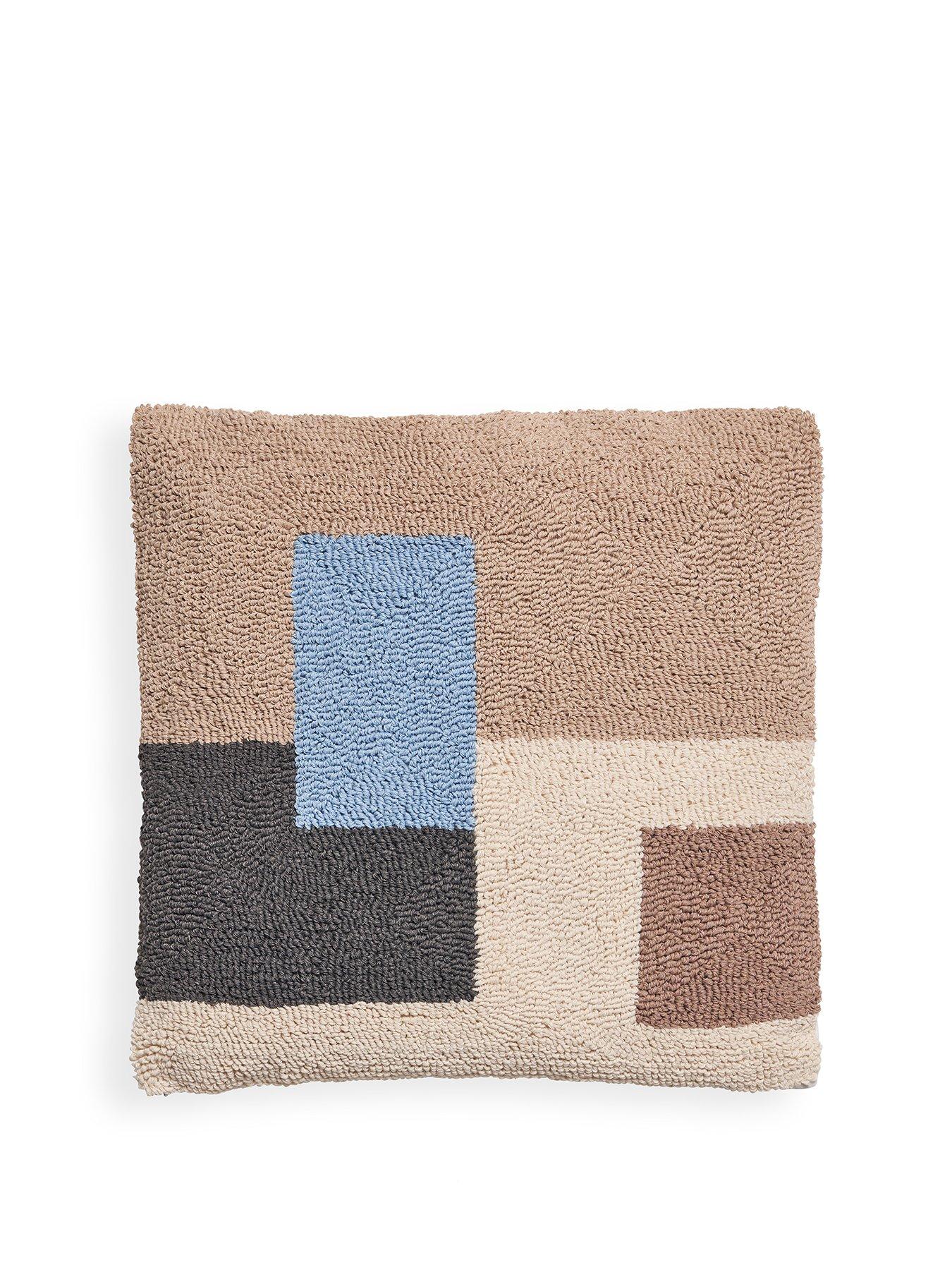 Image 2 of 6 of The Very Collection Nordic Blocks Woven Cushion 43x43cm