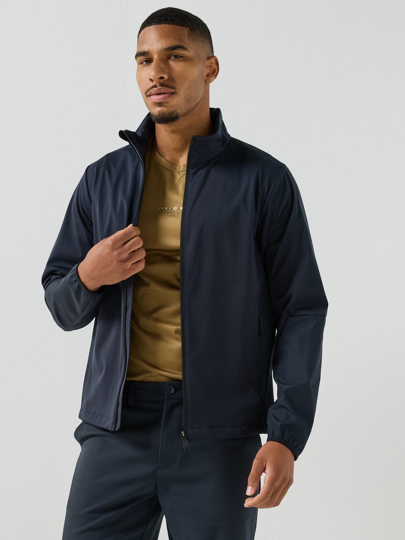 Image 4 of 6 of BOSS Mens Golf Ow_goc Rank Jacket - Blue