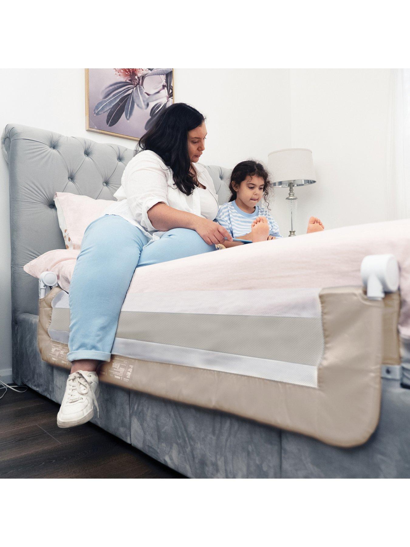 Image 3 of 4 of Dreambaby Harmony 140cm Extra-Wide Bed Rail - Latte