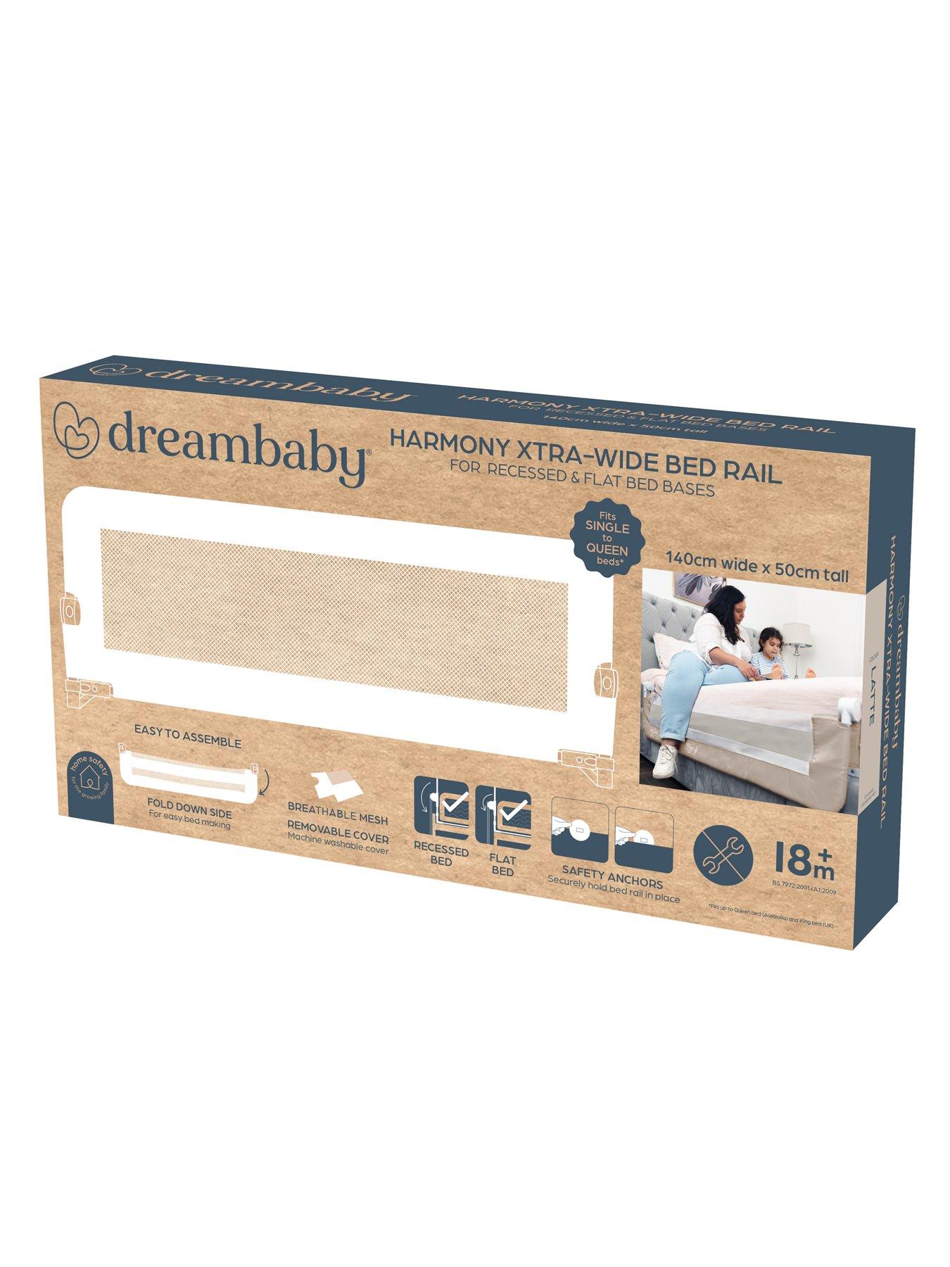 Image 4 of 4 of Dreambaby Harmony 140cm Extra-Wide Bed Rail - Latte