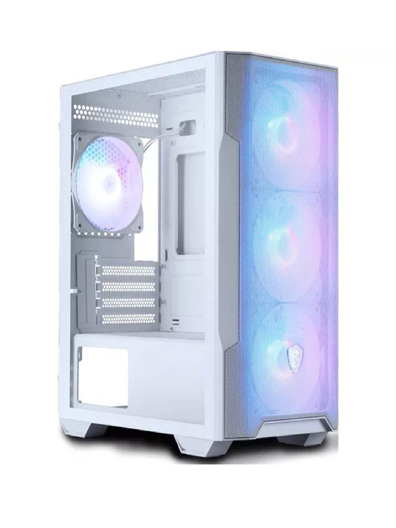 MSI MAG Forge M100R White Micro Tower Case