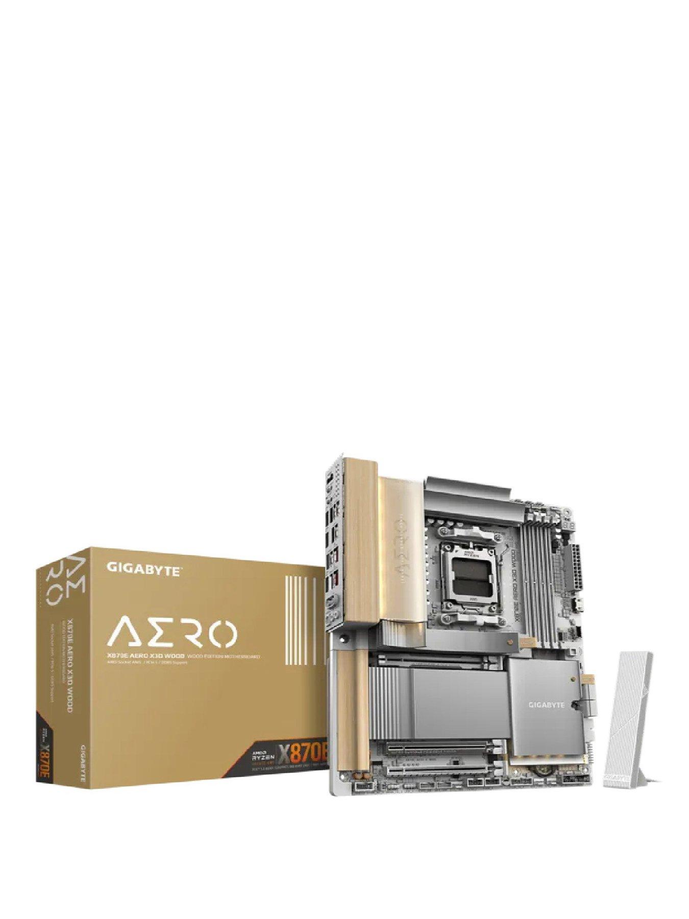 GIGABYTE AM5 X870E AERO X3D WOOD Motherboard