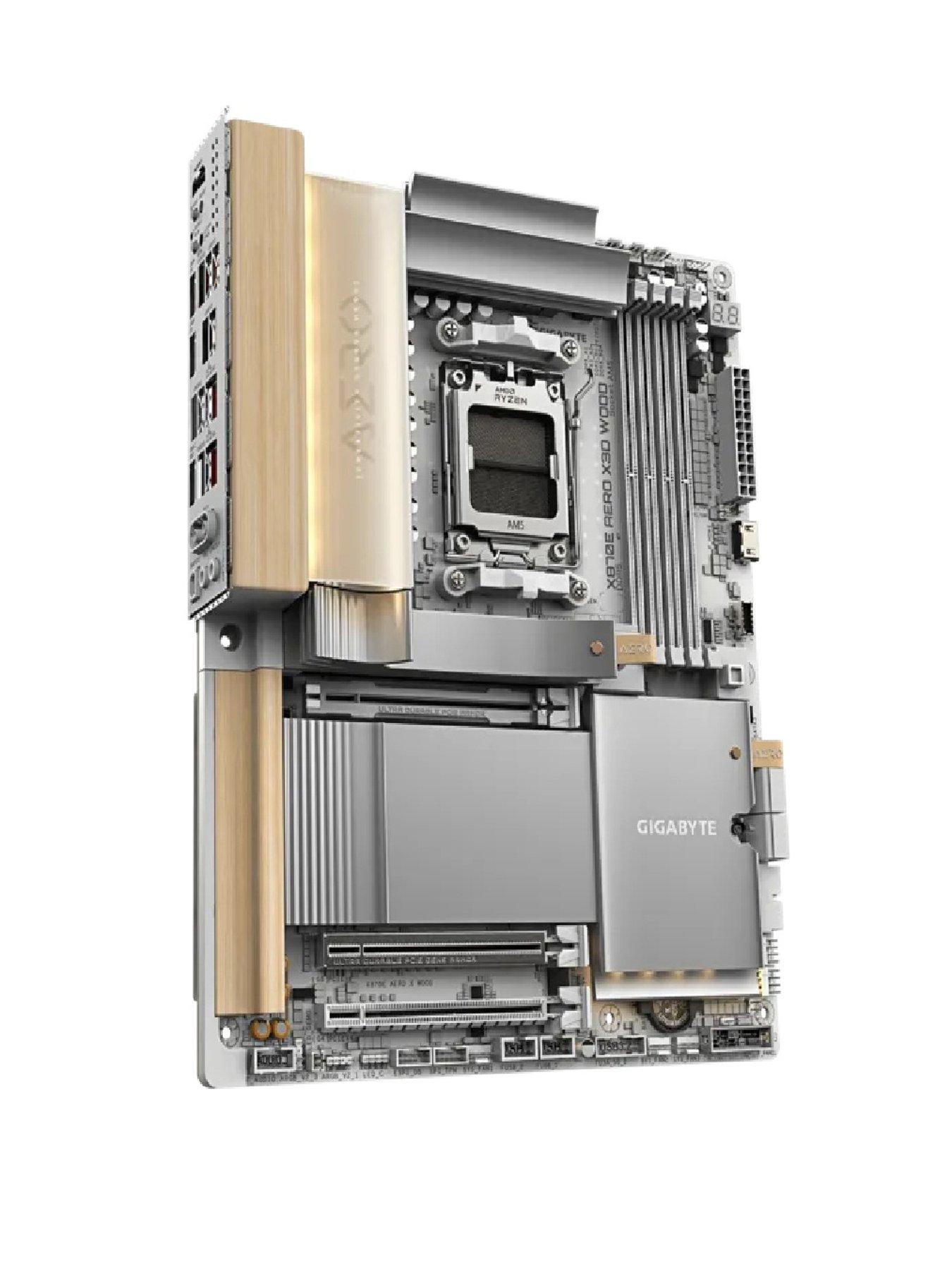Image 3 of 4 of GIGABYTE AM5 X870E AERO X3D WOOD Motherboard