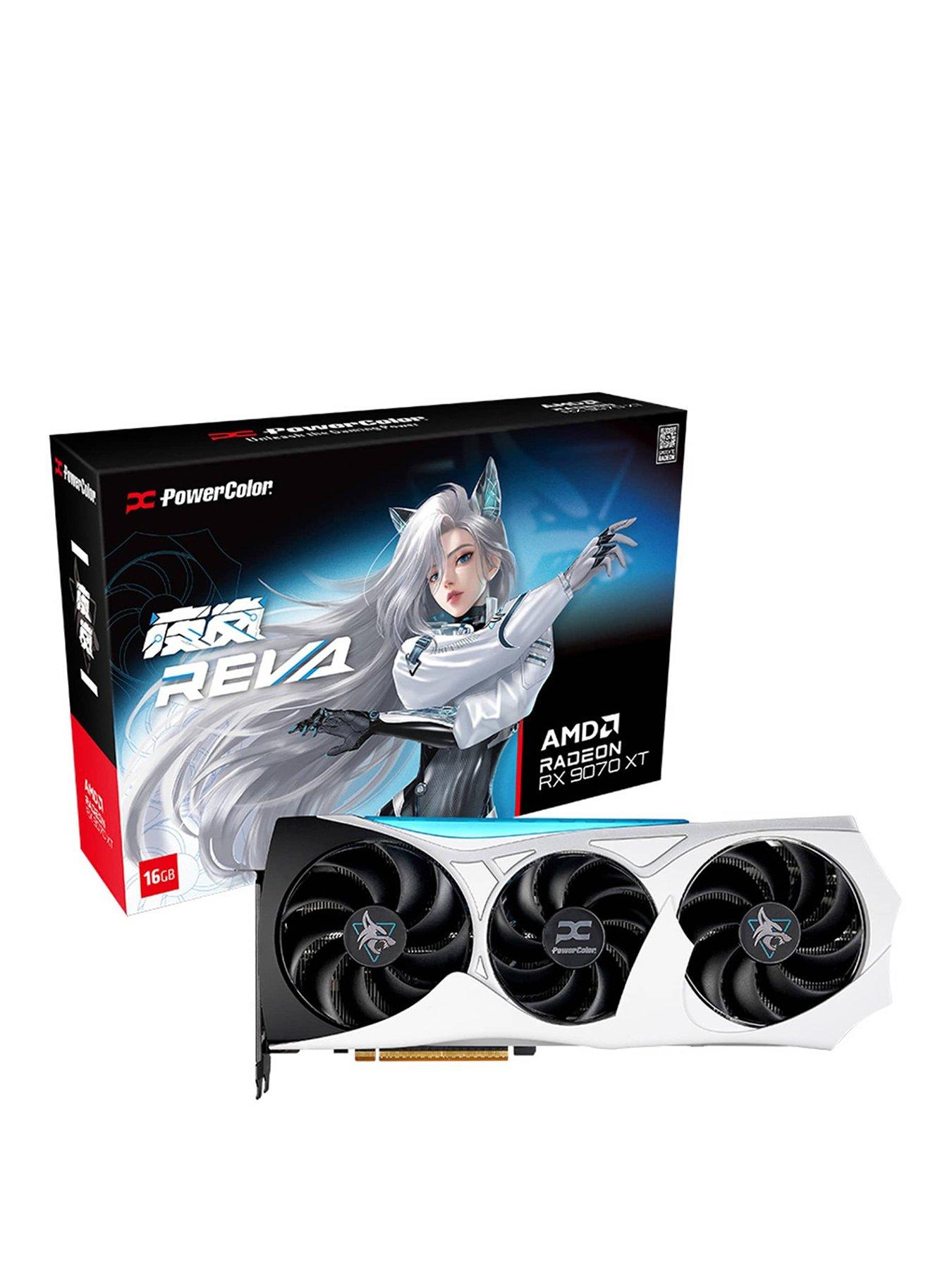 Image 1 of 7 of PowerColor Radeon RX 9070 XT OC Hellhound Reva