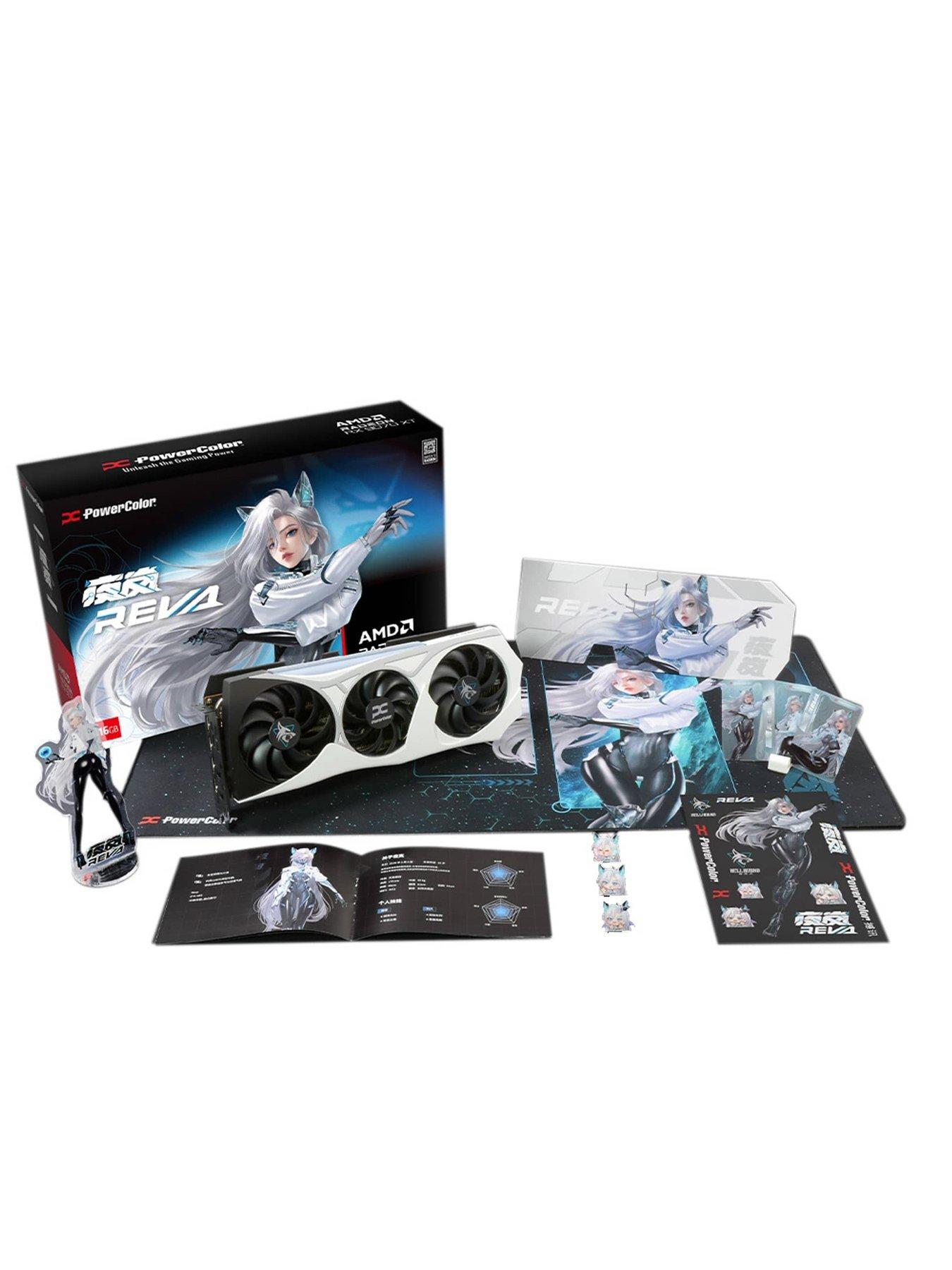 Image 2 of 7 of PowerColor Radeon RX 9070 XT OC Hellhound Reva