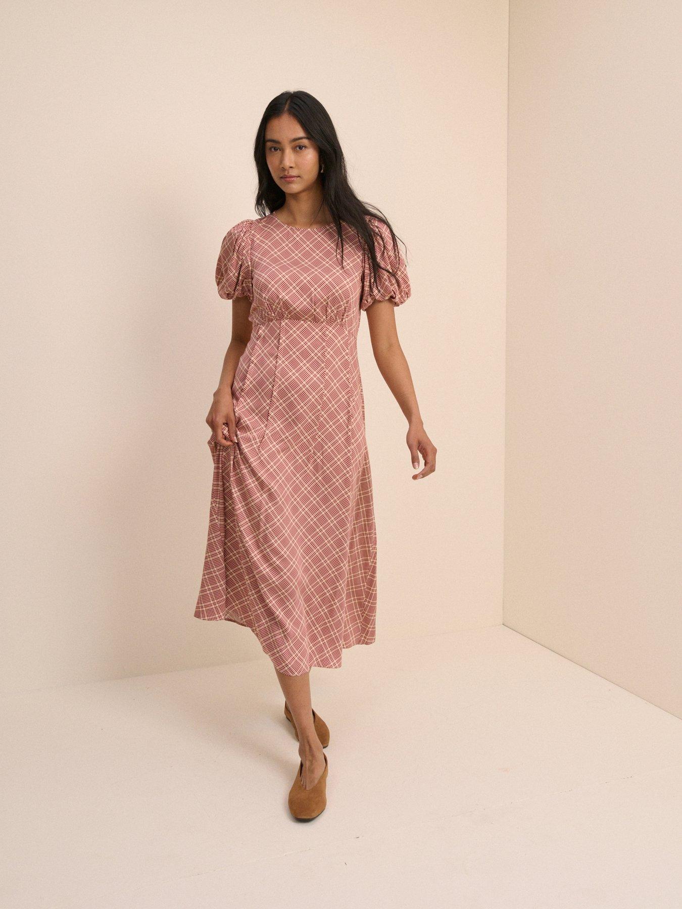 Nobodys Child Quinn Midi Dress - Red