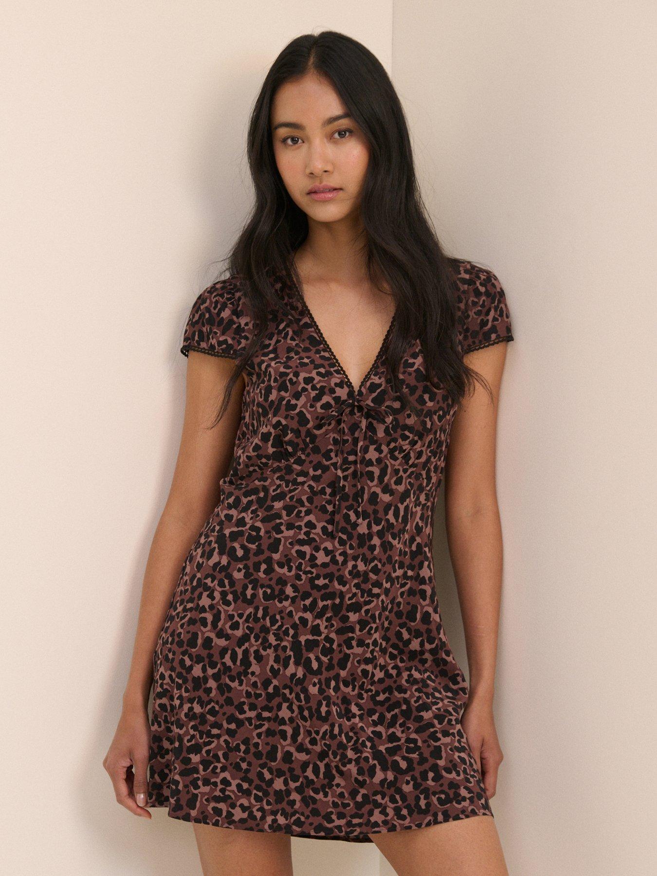 Nobodys Child Rosa Mini Dress - Brown