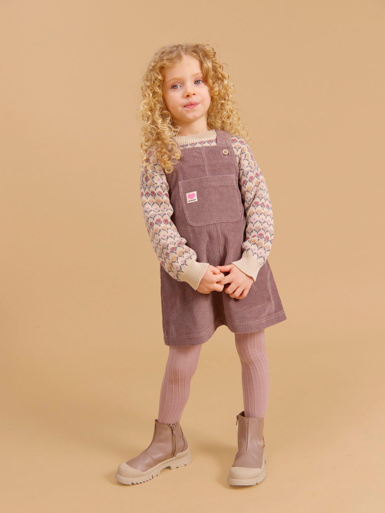 Image 4 of 4 of Wheat Girls Harlow Knitted Jumper - Cream