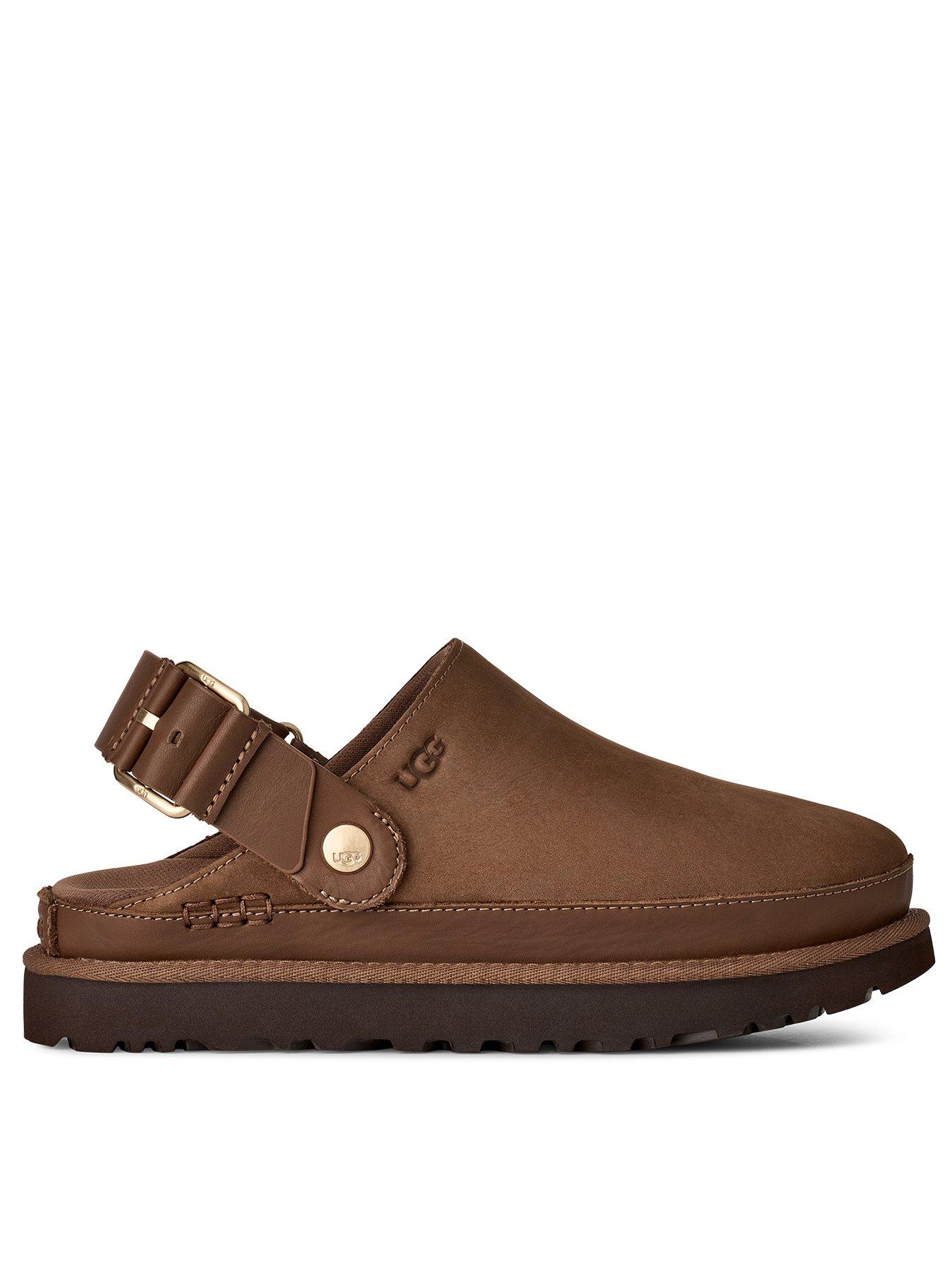 UGG Goldenstar Villa Clog-dark Chestnut