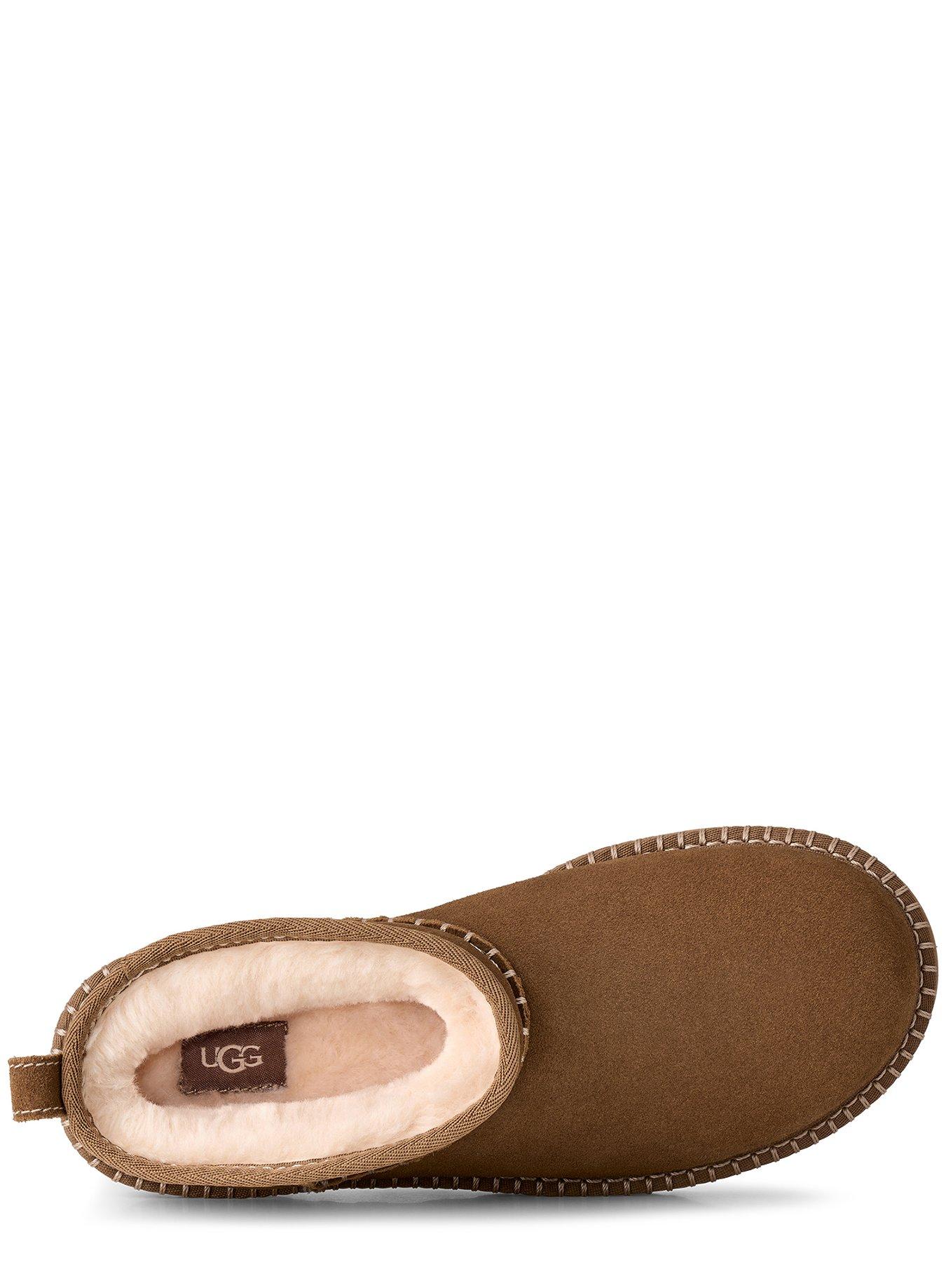 Image 3 of 5 of UGG Classic Ultra Mini Botanic Boots&nbsp;-Light Bronze