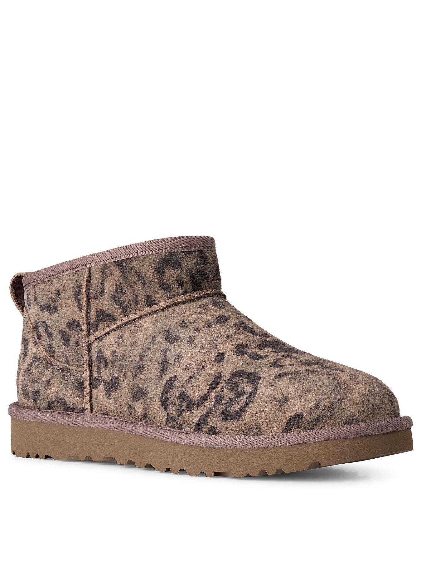Image 2 of 4 of UGG Womens Classic Ultra Mini Spotted - Chestnut