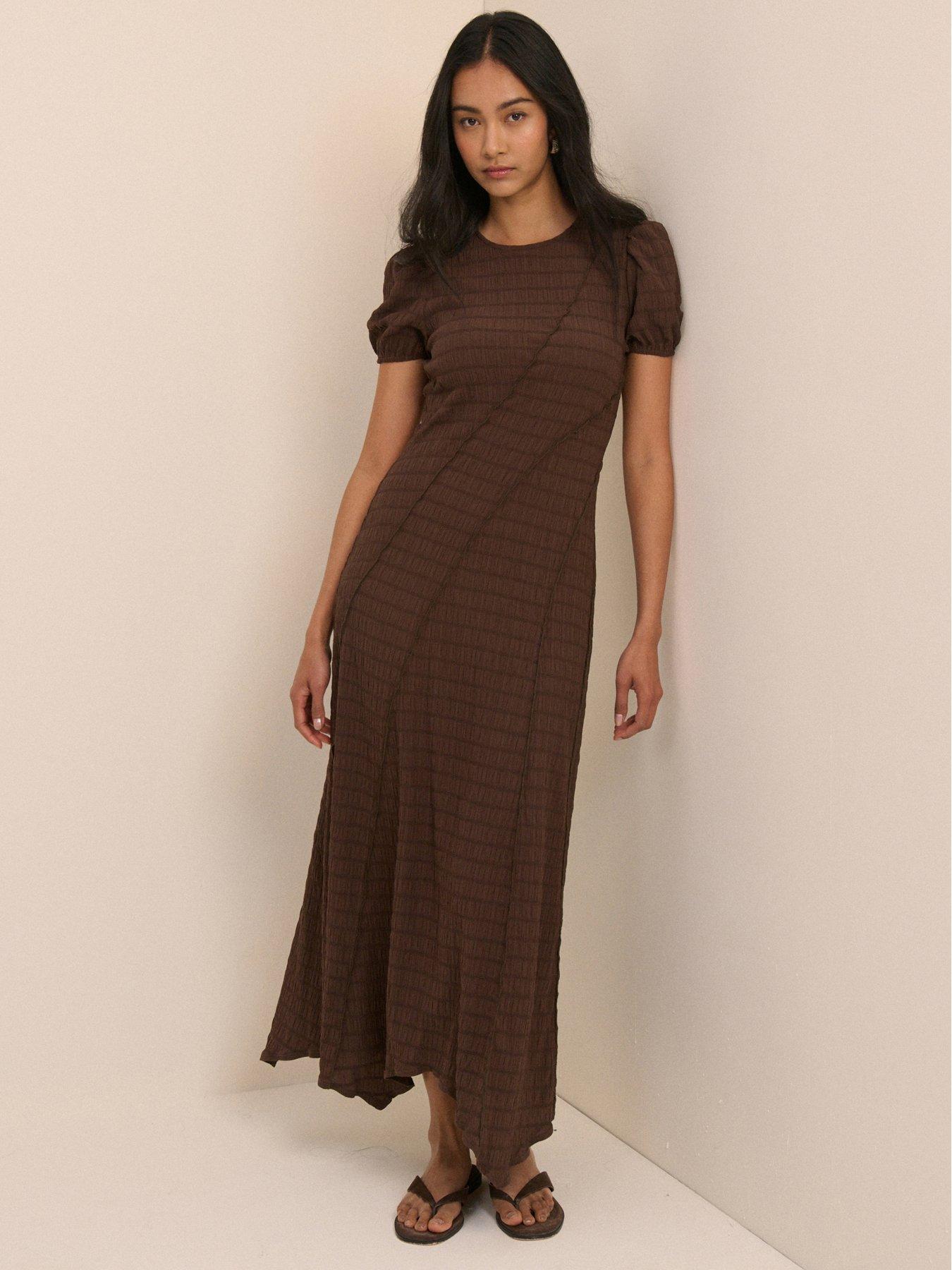 Nobodys Child Cassandra Midi Dress - Brown