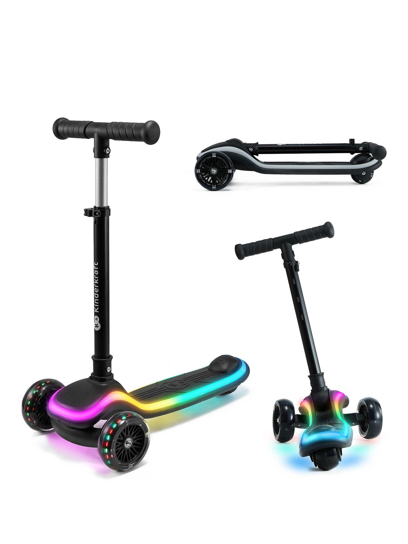 Kinderkraft Led Scooter Raket Black