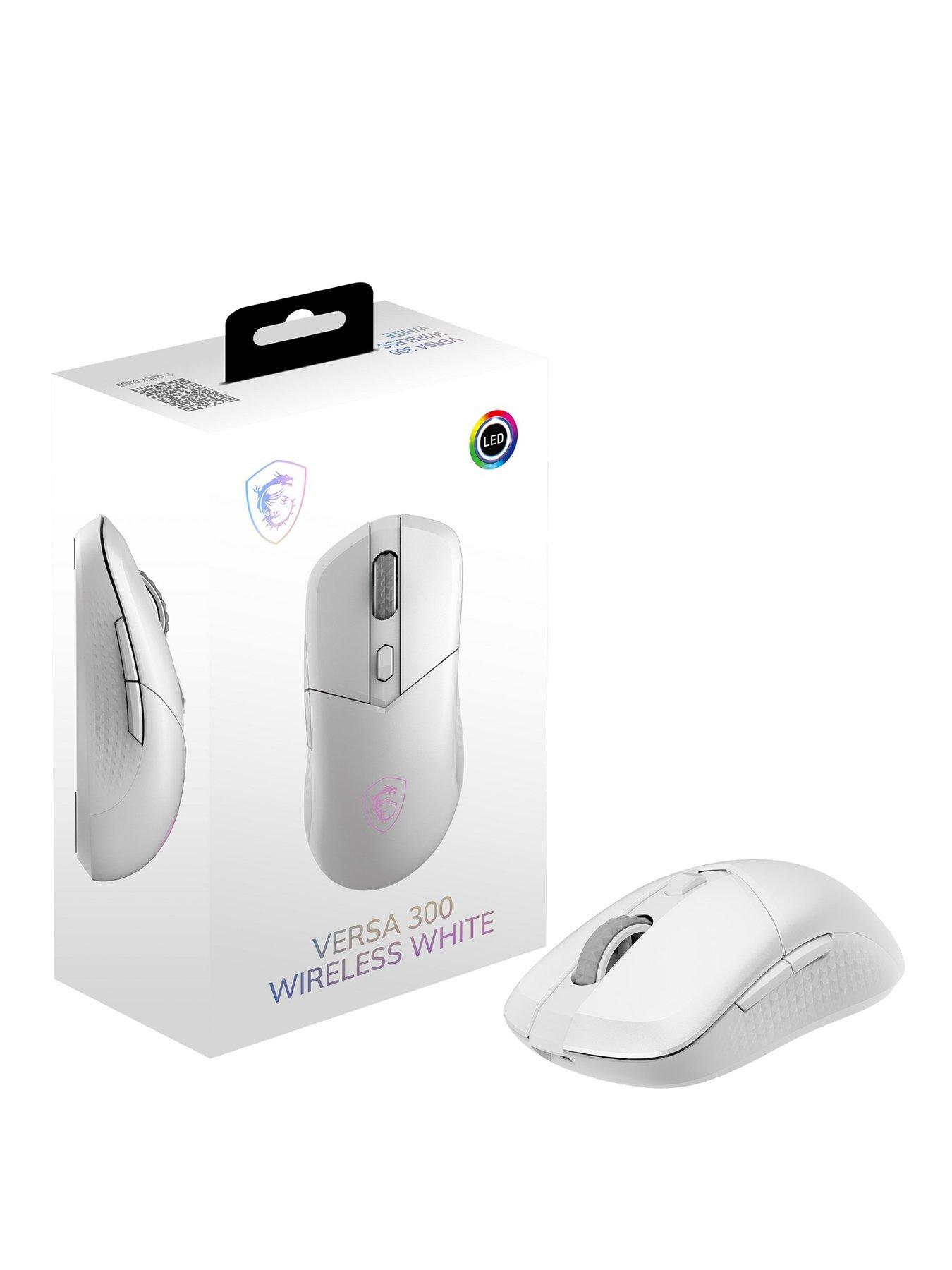 Image 1 of 7 of MSI Versa 300 Wireless Optical Gaming Mouse - White