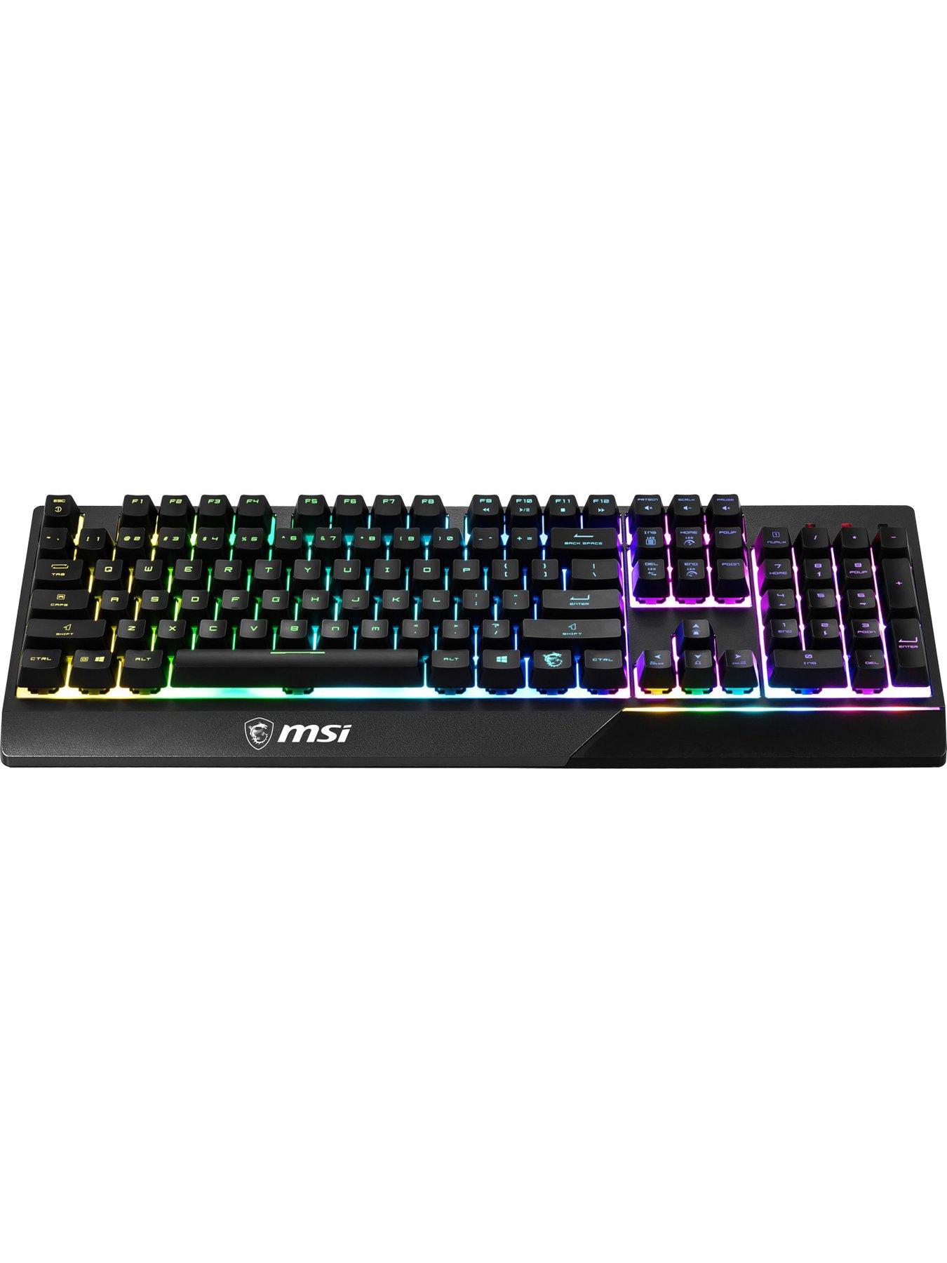 Image 2 of 7 of MSI VIGOR GK30 RGB Gaming Keyboard - Black