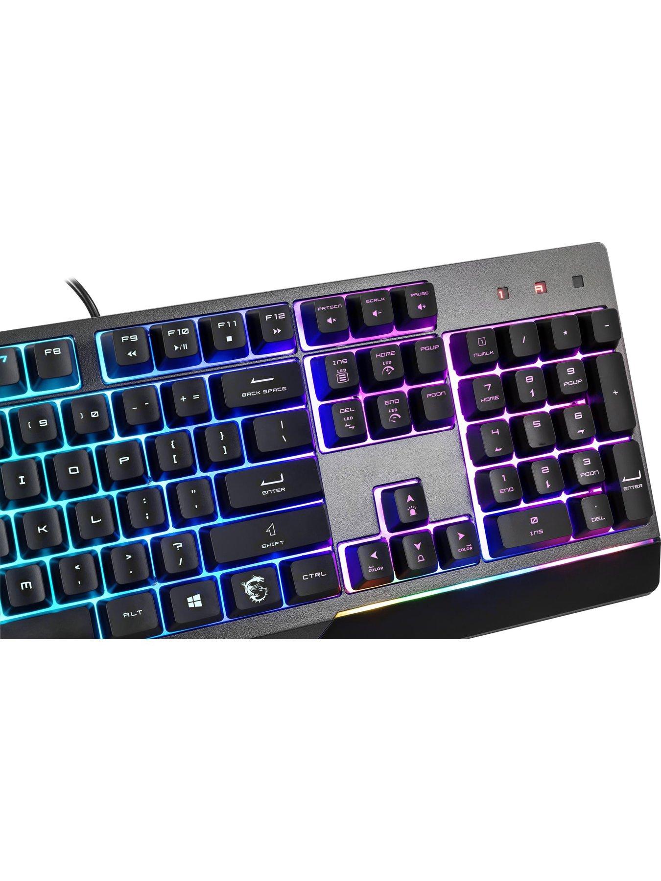 Image 5 of 7 of MSI VIGOR GK30 RGB Gaming Keyboard - Black