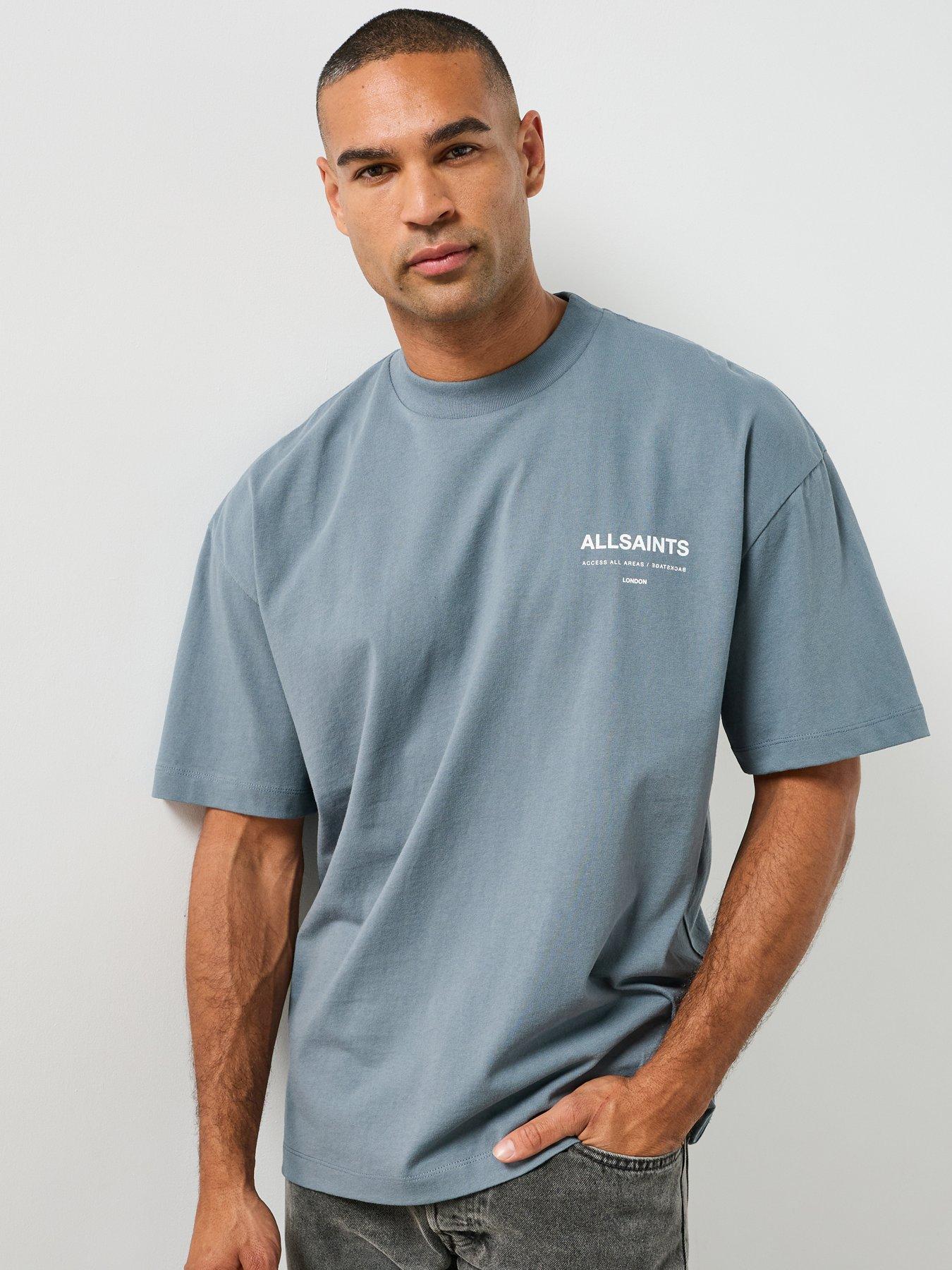 AllSaints Backstage Graphic T-Shirt - Blue