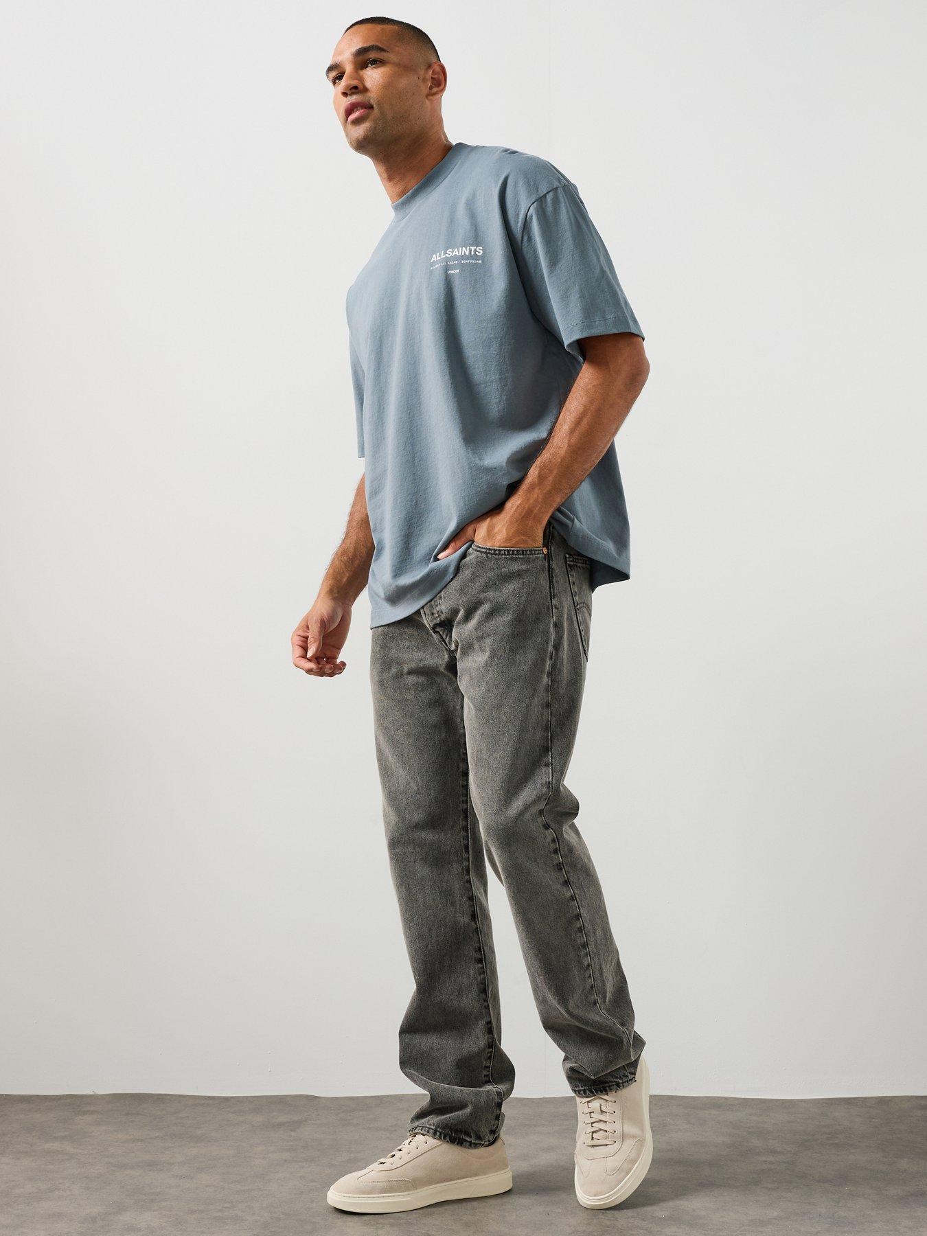 Image 3 of 6 of AllSaints Backstage Graphic T-Shirt - Blue