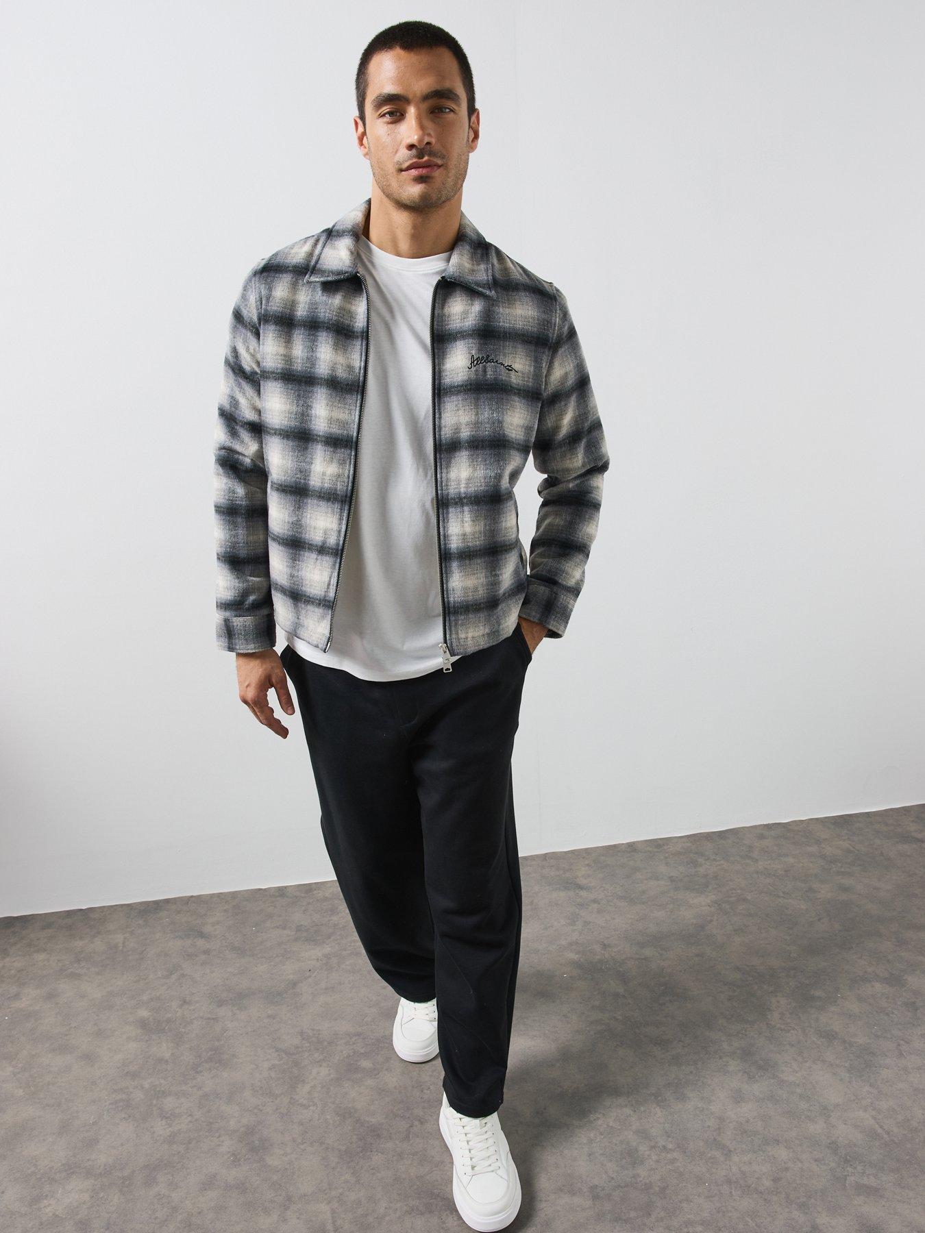 Image 3 of 6 of AllSaints Conduct Jacket - Grey