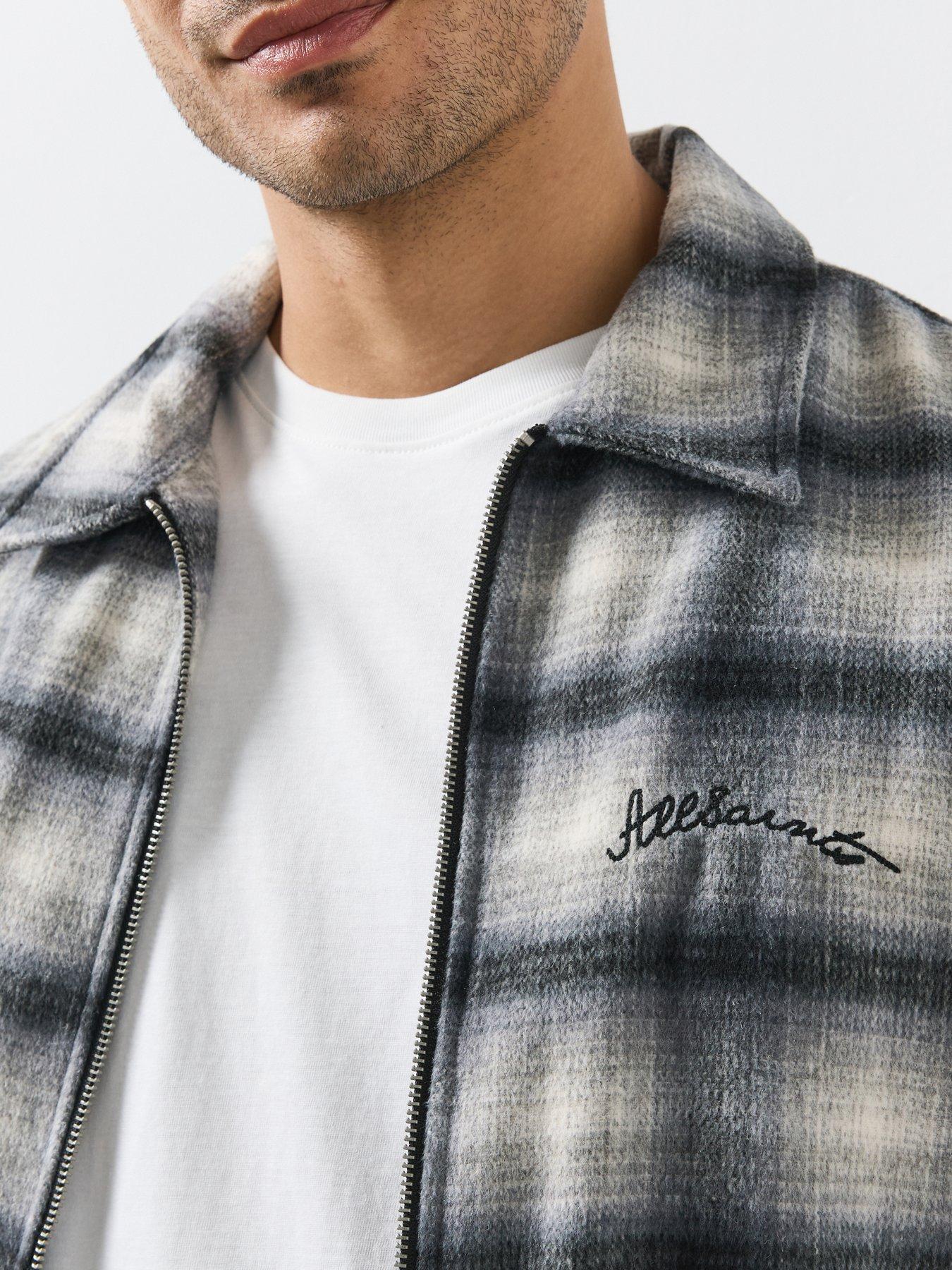 Image 4 of 6 of AllSaints Conduct Jacket - Grey