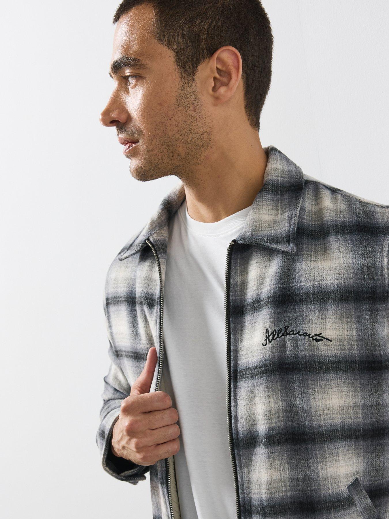Image 5 of 6 of AllSaints Conduct Jacket - Grey