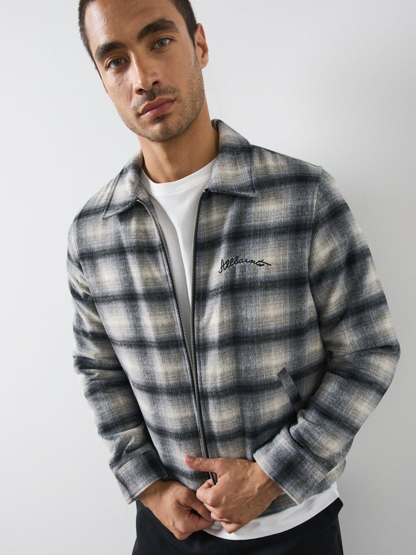 Image 6 of 6 of AllSaints Conduct Jacket - Grey