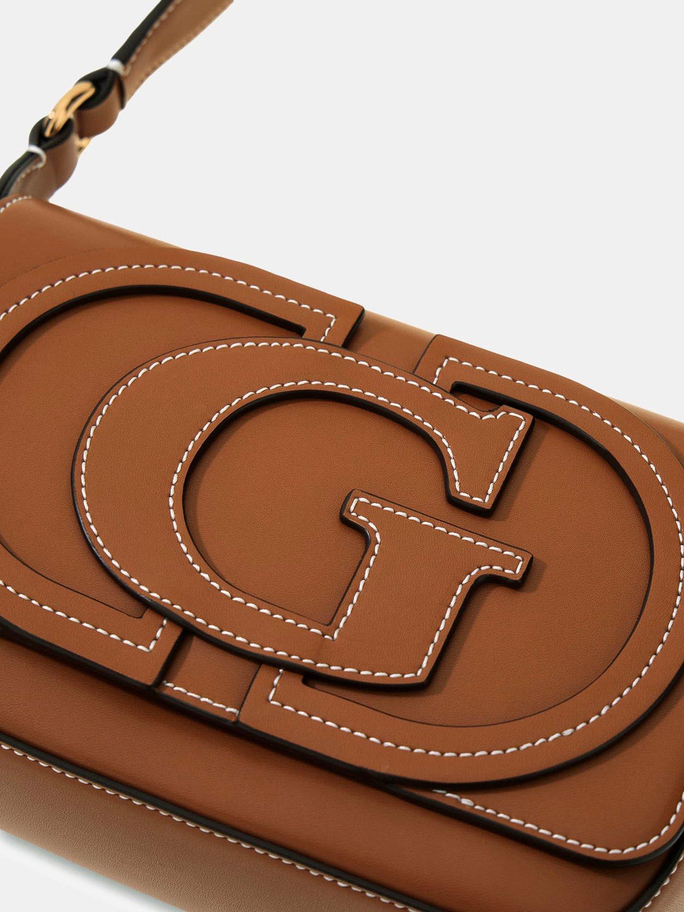 Image 4 of 4 of Guess Ruby Logo Bag - Brown