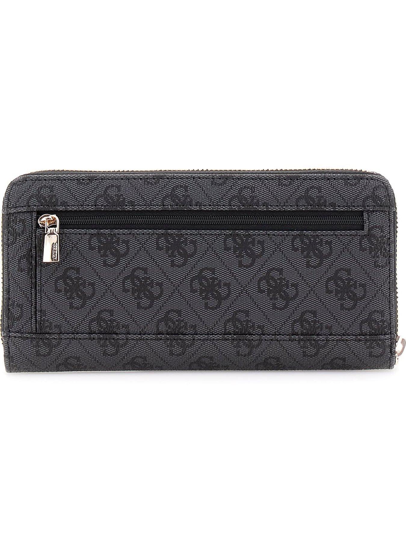 Image 2 of 4 of Guess Brenton Large Zip Around Wallet - Grey
