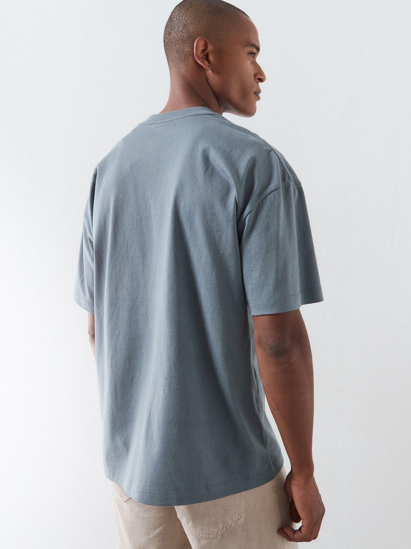 Image 2 of 5 of AllSaints Xander T-Shirt - Blue