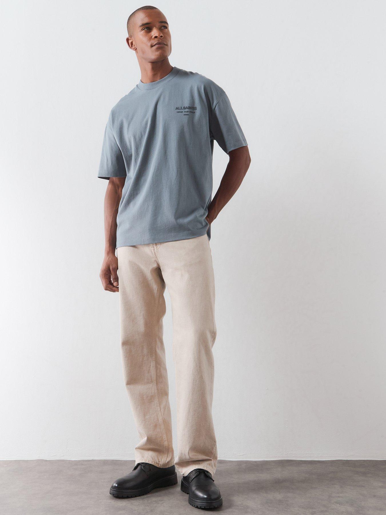 Image 3 of 5 of AllSaints Xander T-Shirt - Blue