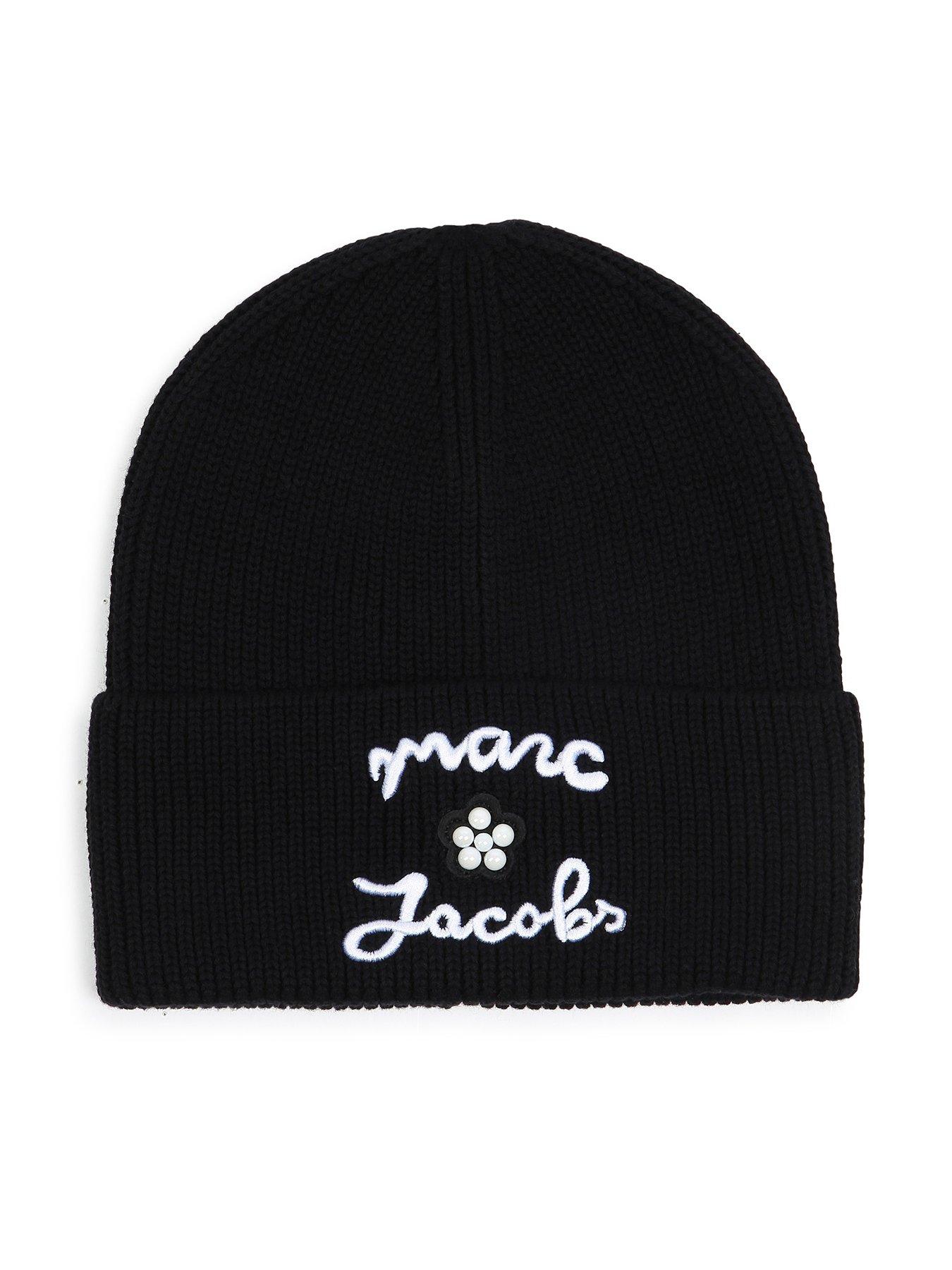 Image 1 of 4 of MARC JACOBS Girls Beanie Hat - Black