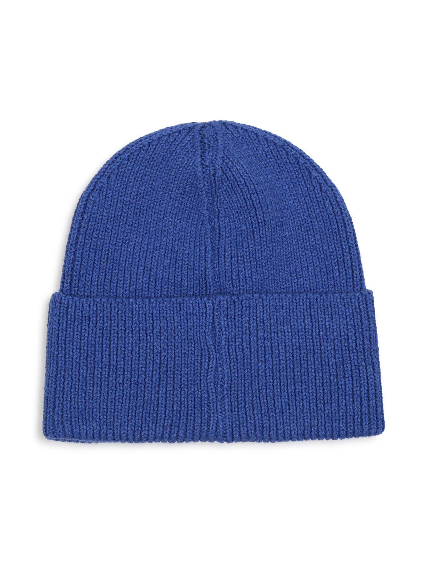 Image 3 of 5 of MARC JACOBS Boys Logo Beanie Hat - Blue