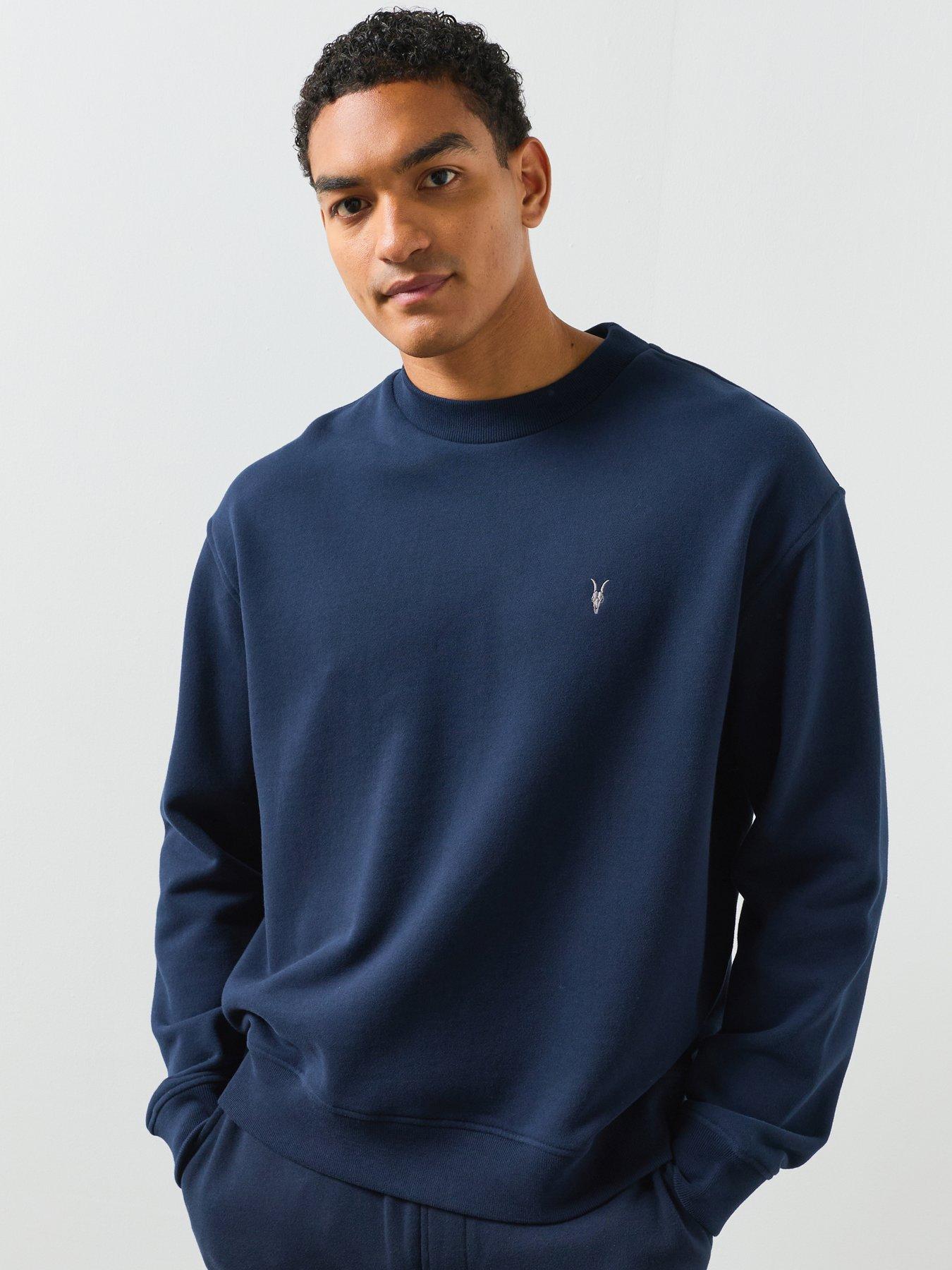 AllSaints Allsaints Asher Crew Sweatshirt - Blue