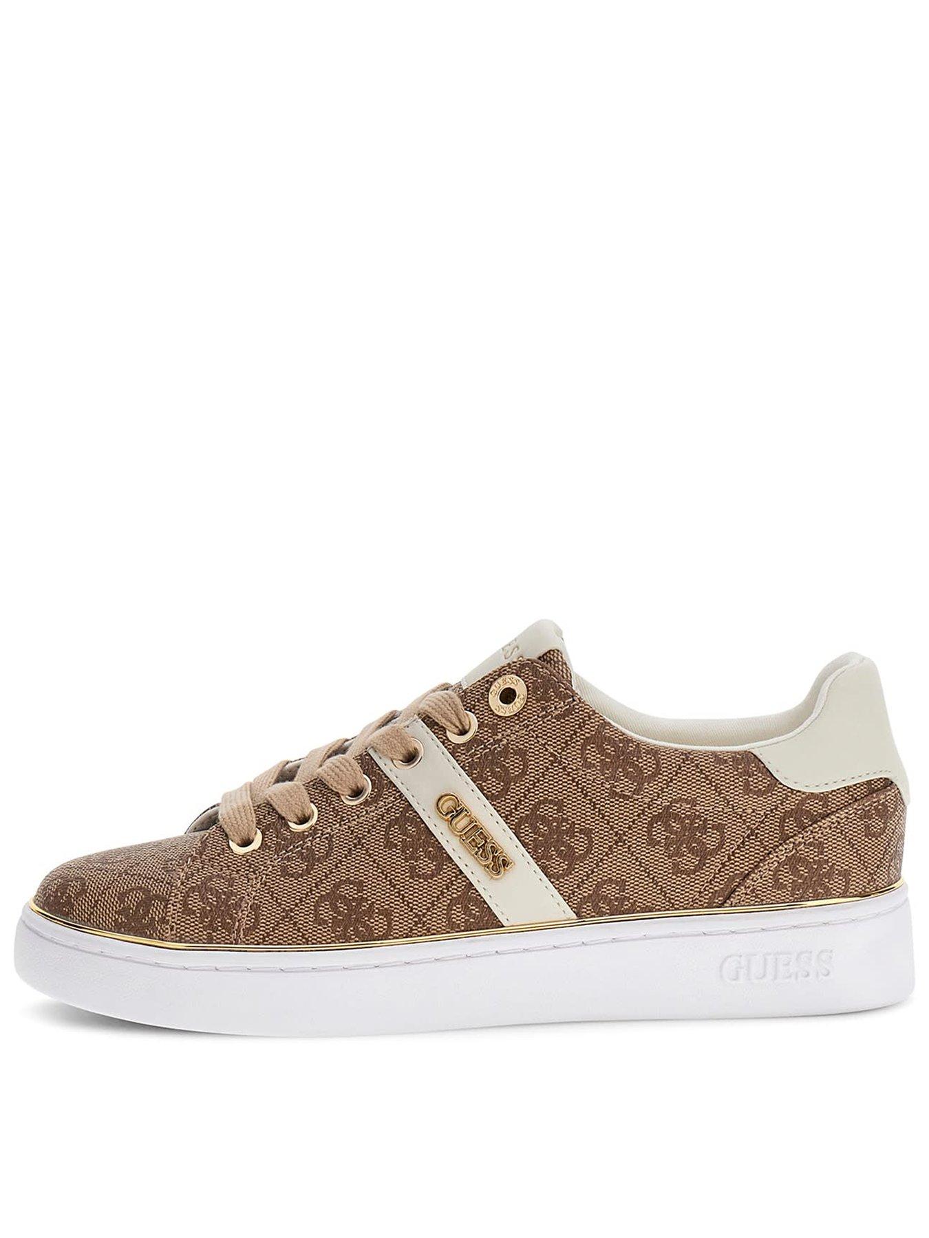 Guess Britz 4G Logo Sneaker - Beige