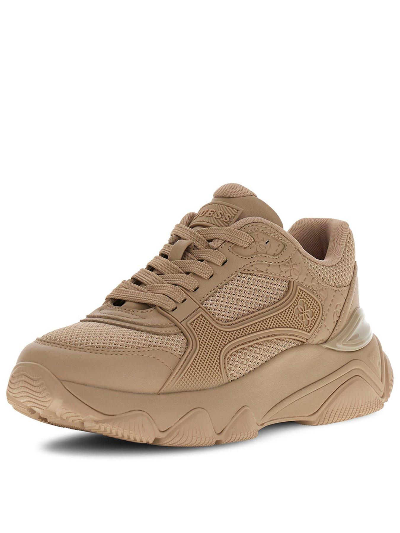 Image 1 of 5 of Guess Mazzy Trainer - Beige