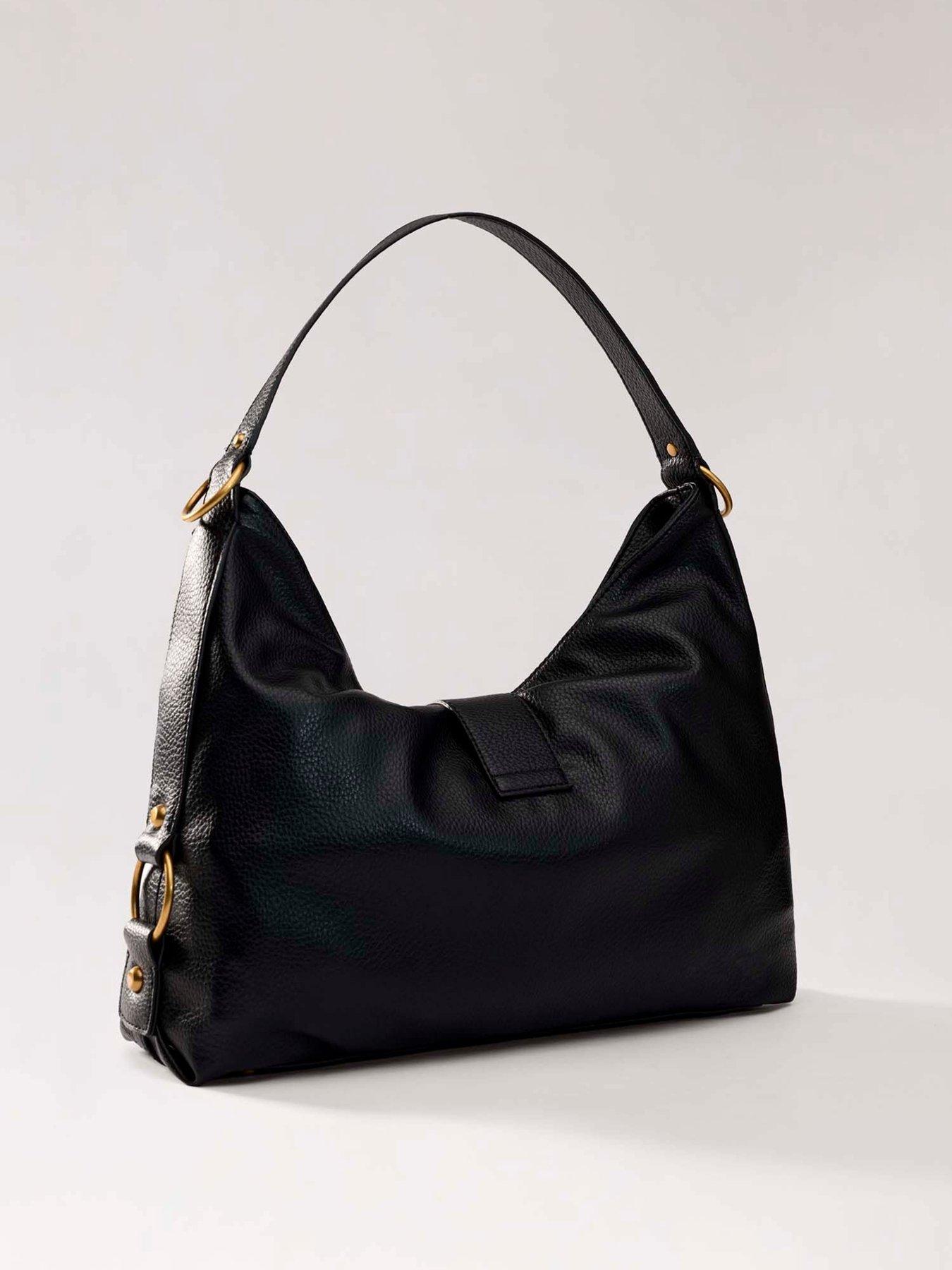 Image 4 of 7 of Guess Camden Large Shoulder Bag - Black