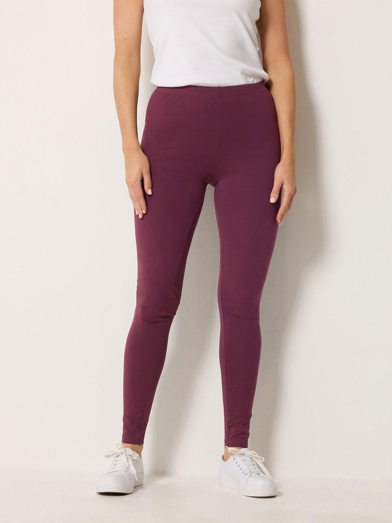 Long Tall Sally Cherry Leggings Regular 32" - Red
