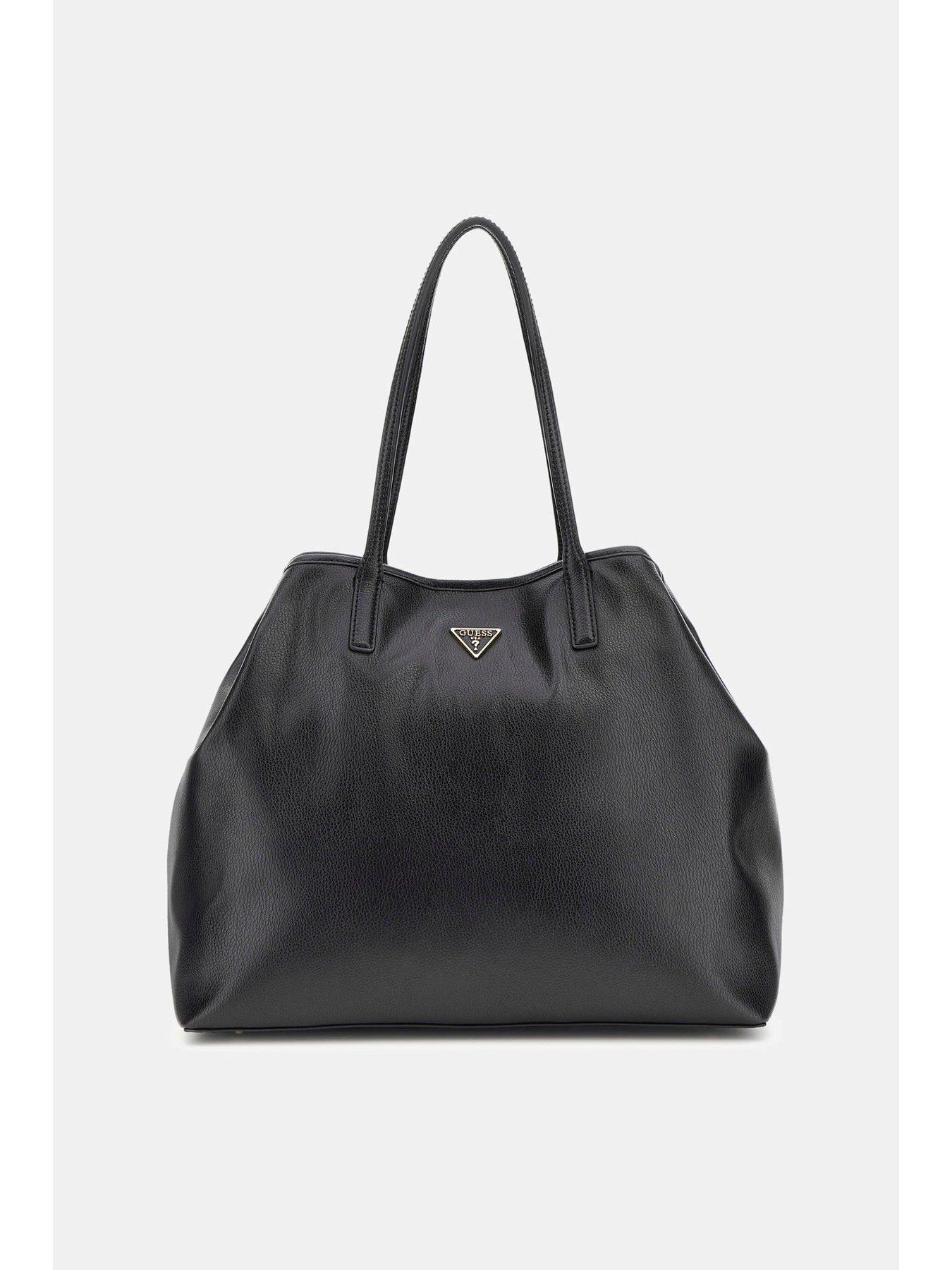 Image 3 of 7 of Guess Victtoria Large 2 In 1 Tote - Black