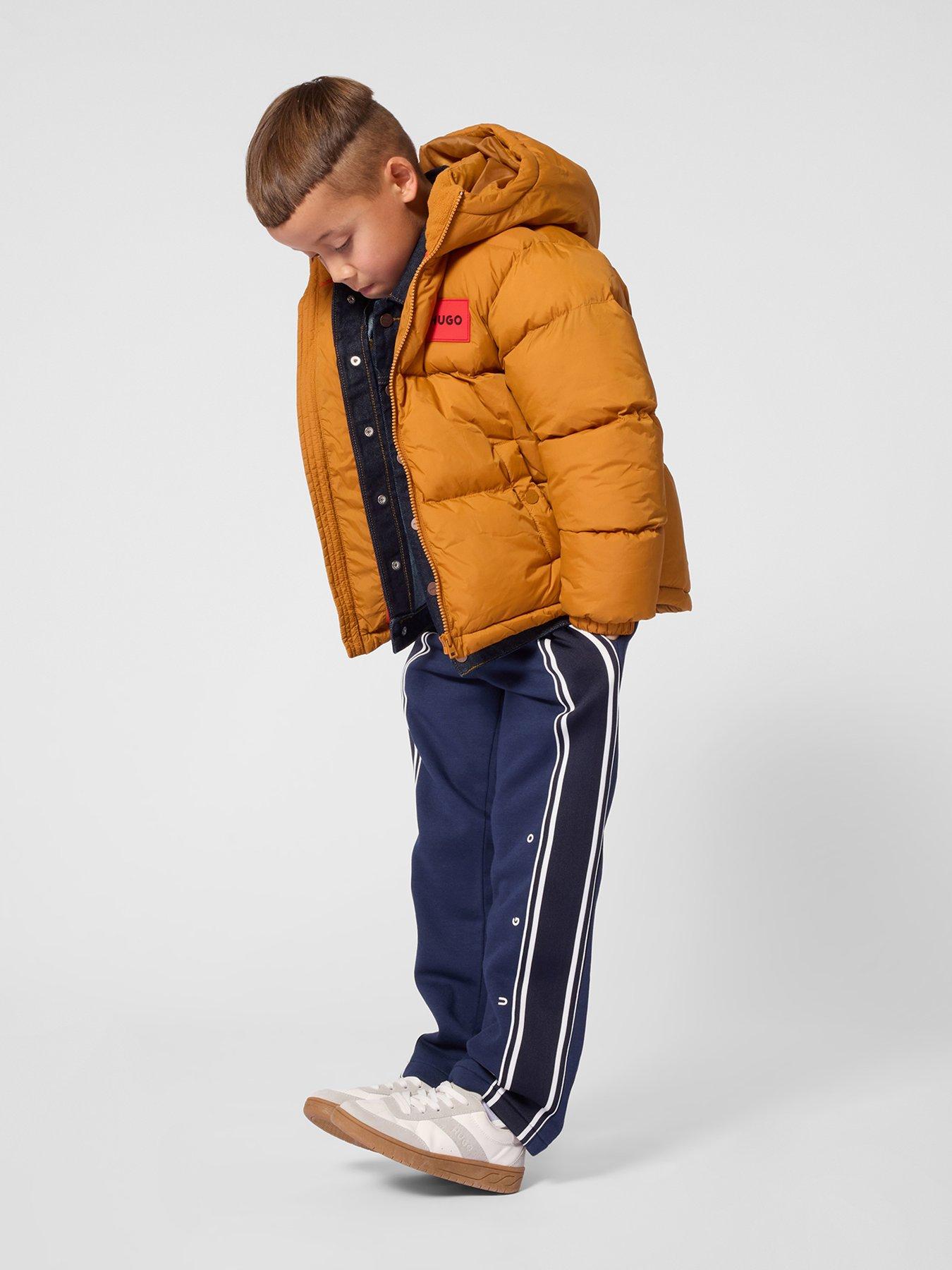 Image 5 of 6 of HUGO Boys Padded Jacket - Brown