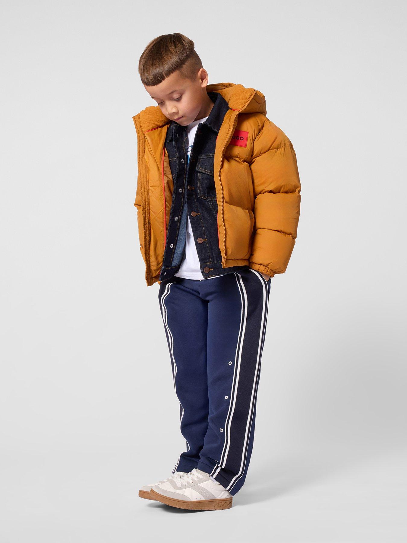 Image 6 of 6 of HUGO Boys Padded Jacket - Brown