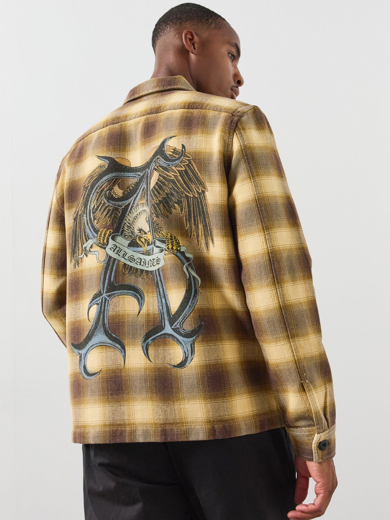 AllSaints Allsaints Bellas Long Sleeve Graphic Shirt - Multi